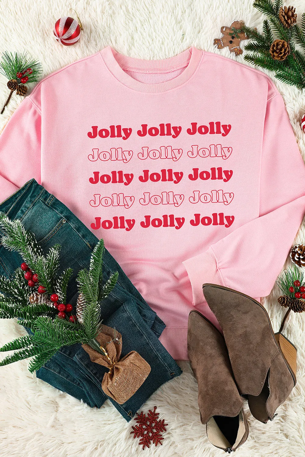 Jolly Pullover Sweatshirt sold by Threaded Pear product image thumbnail 4
