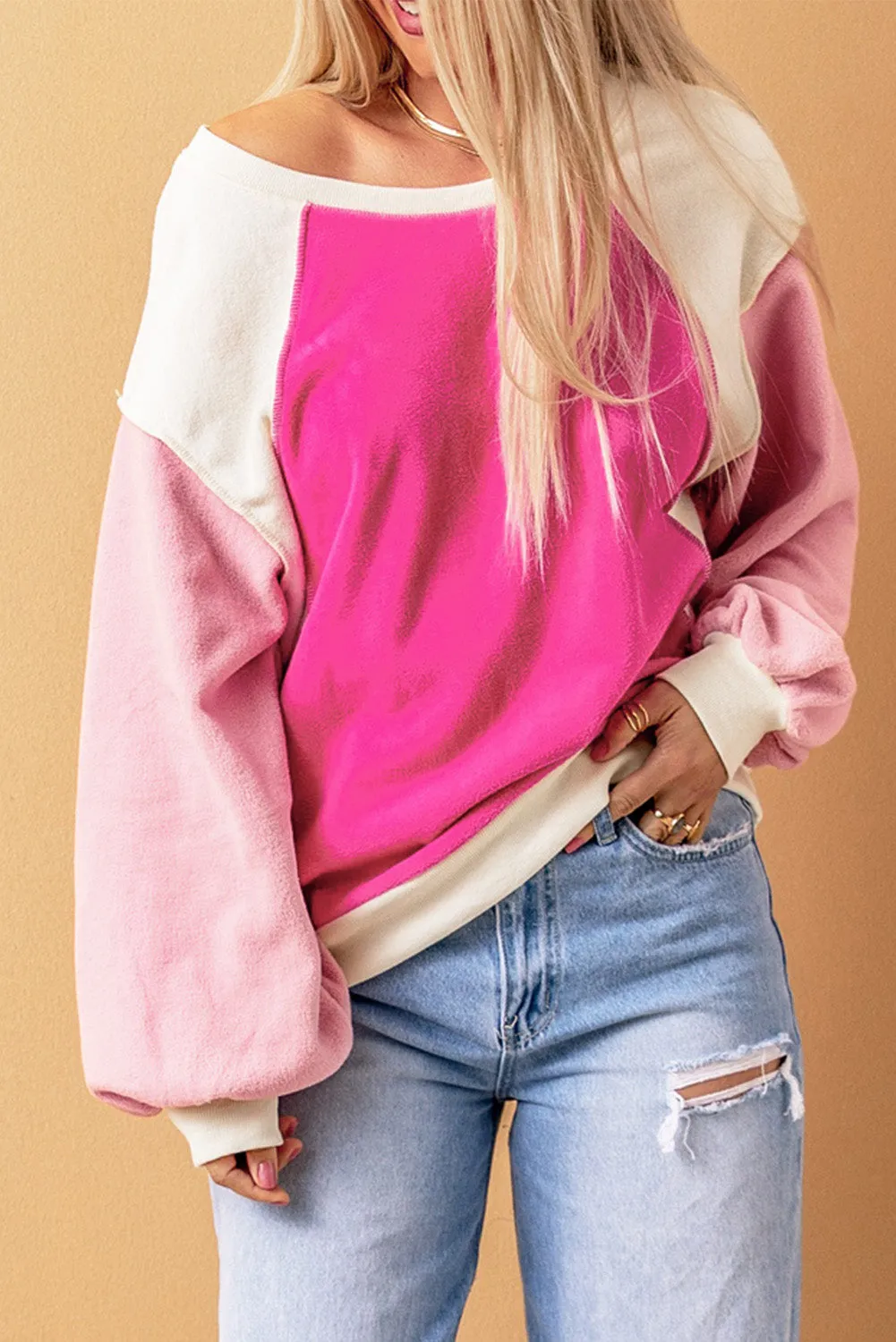Harley Long Sleeve Pullover Fleece Sweatshirt sold by Threaded Pear product image thumbnail 3