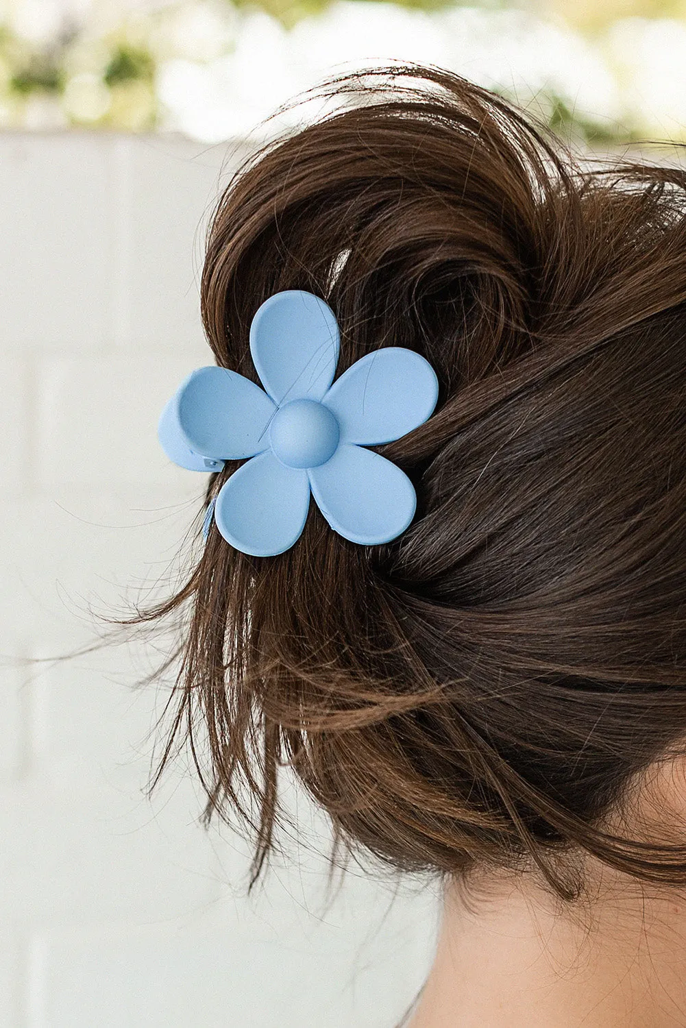 2 Pack Flower Hair Claw Clip sold by Threaded Pear