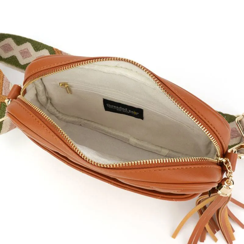 Quilted Courtney Crossbody | Choose Your Strap sold by Threaded Pear product image thumbnail 3