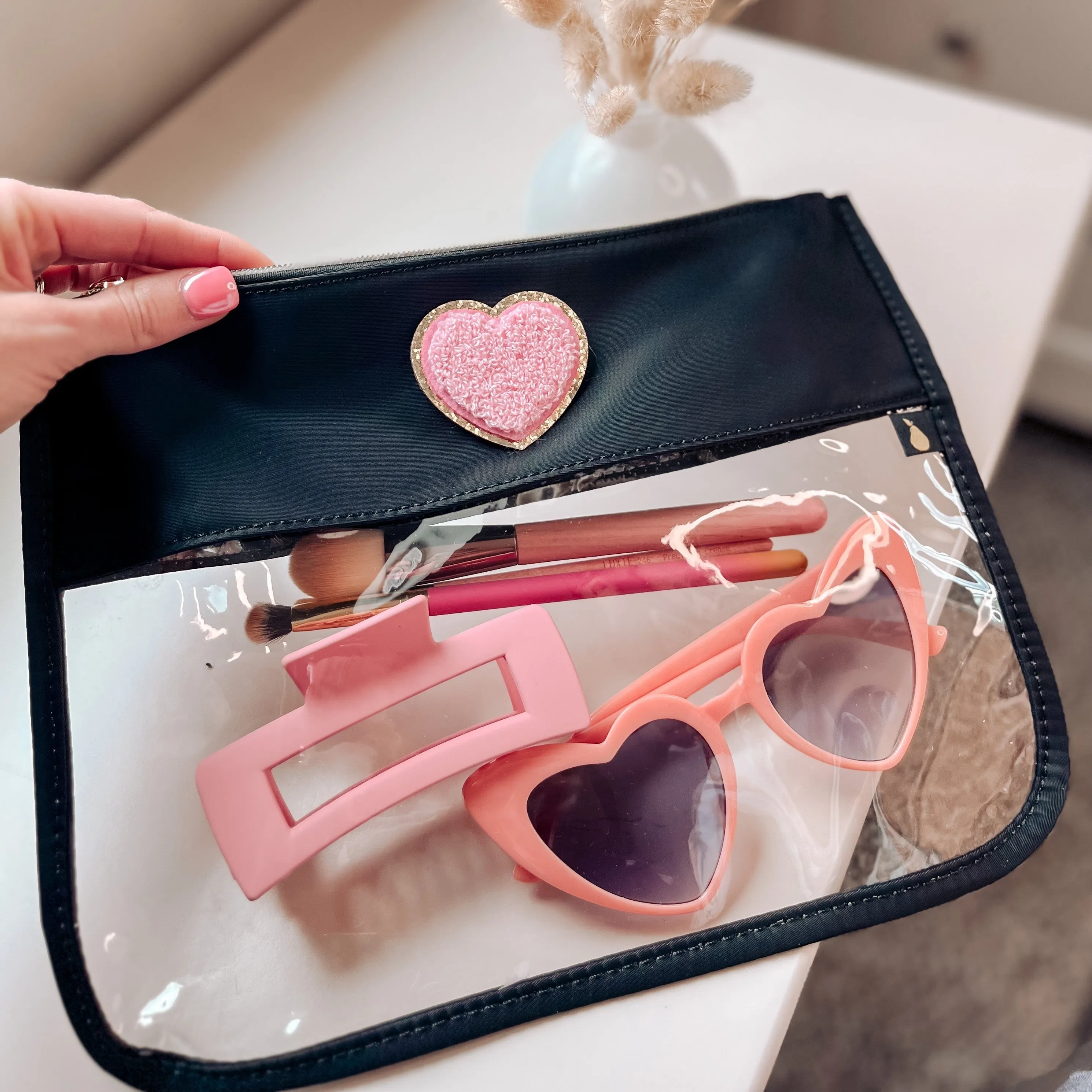 Bailey Clear Pouch | Includes Up To 5 Patches sold by Threaded Pear product image thumbnail 3