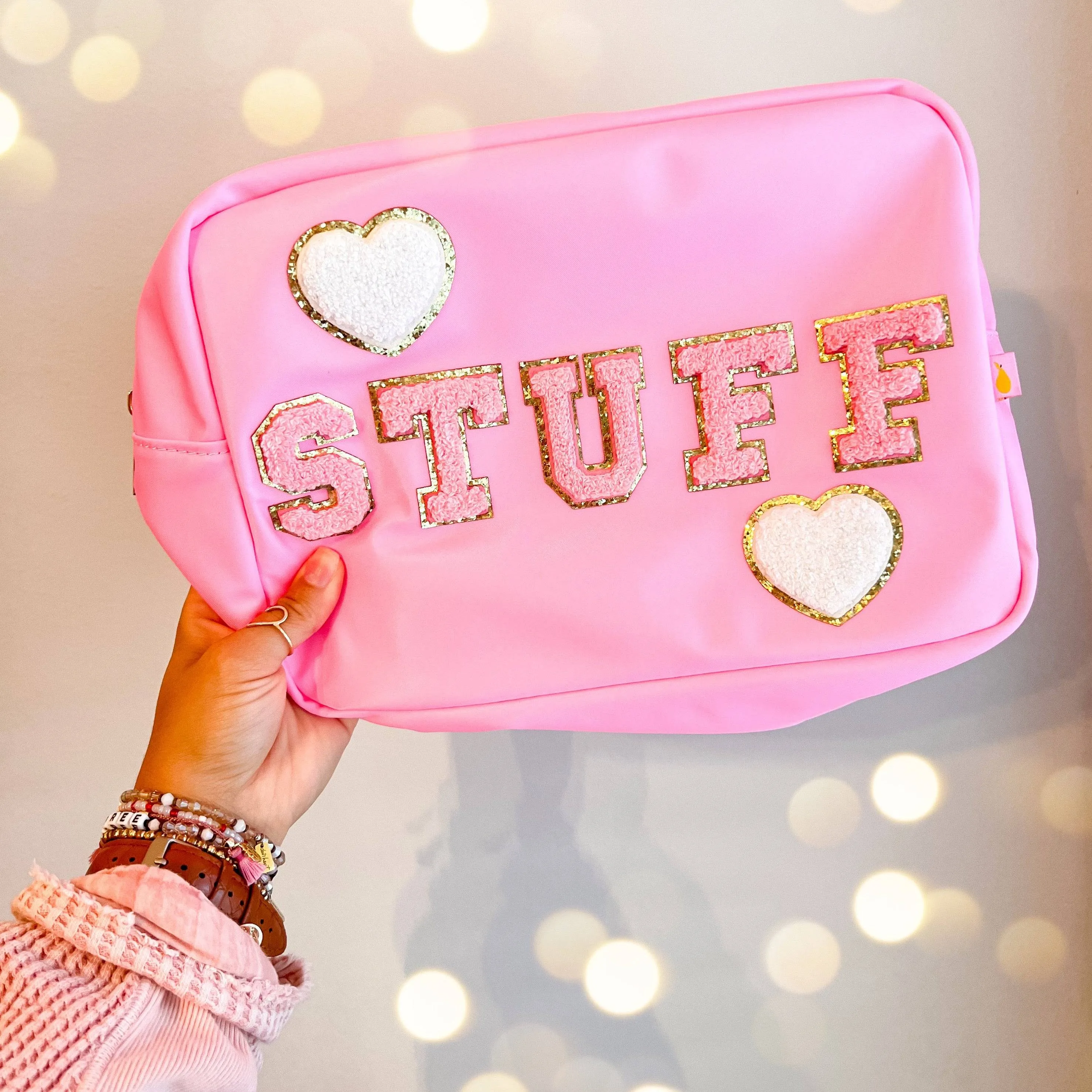 Bailey XL Pouch | INCLUDES UP TO 5 PATCHES sold by Threaded Pear