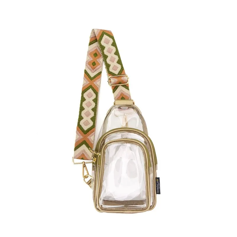 Clear Riley Sling | Choose Your Strap sold by Threaded Pear product image thumbnail 4