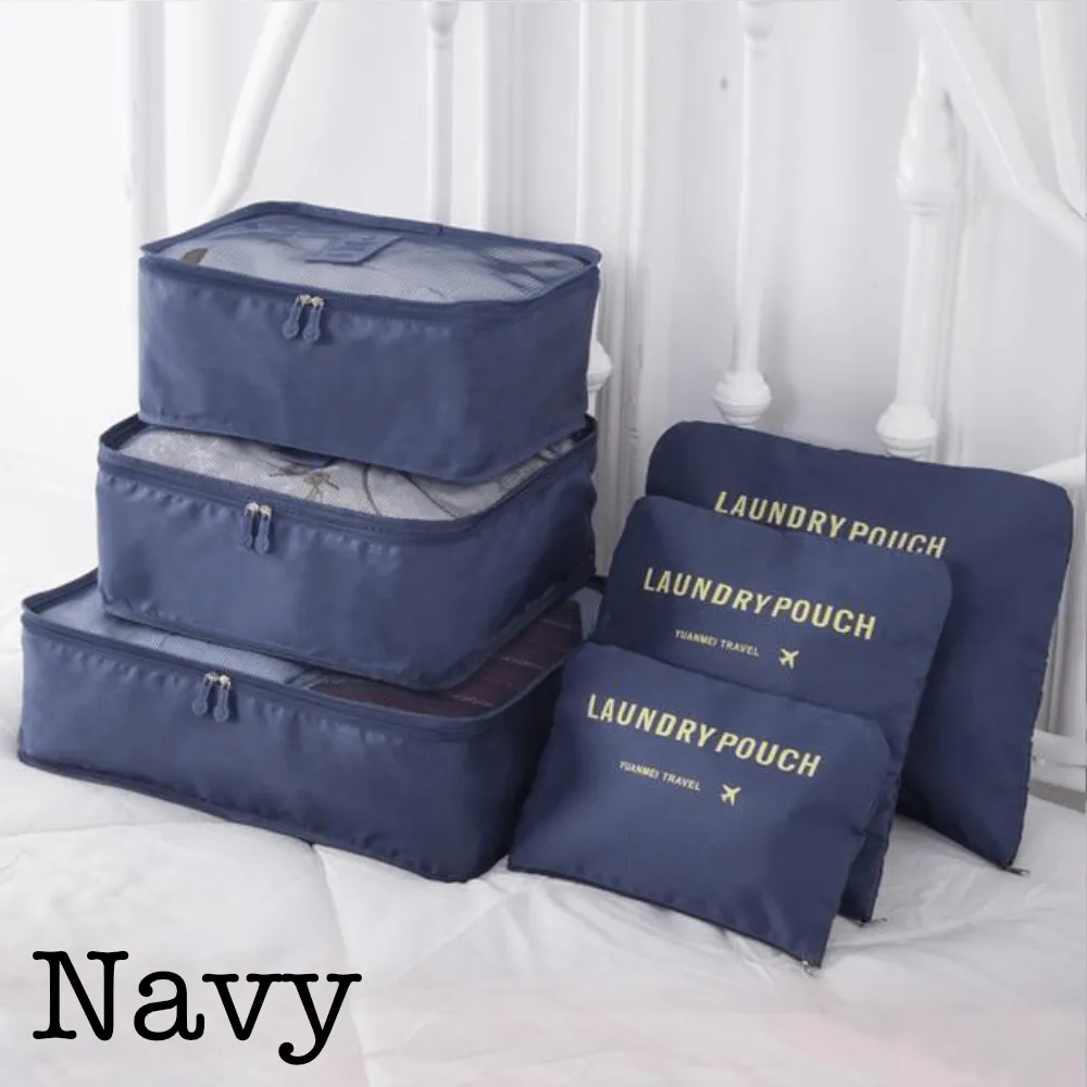6 Piece Travel Organizer sold by Threaded Pear product image thumbnail 5