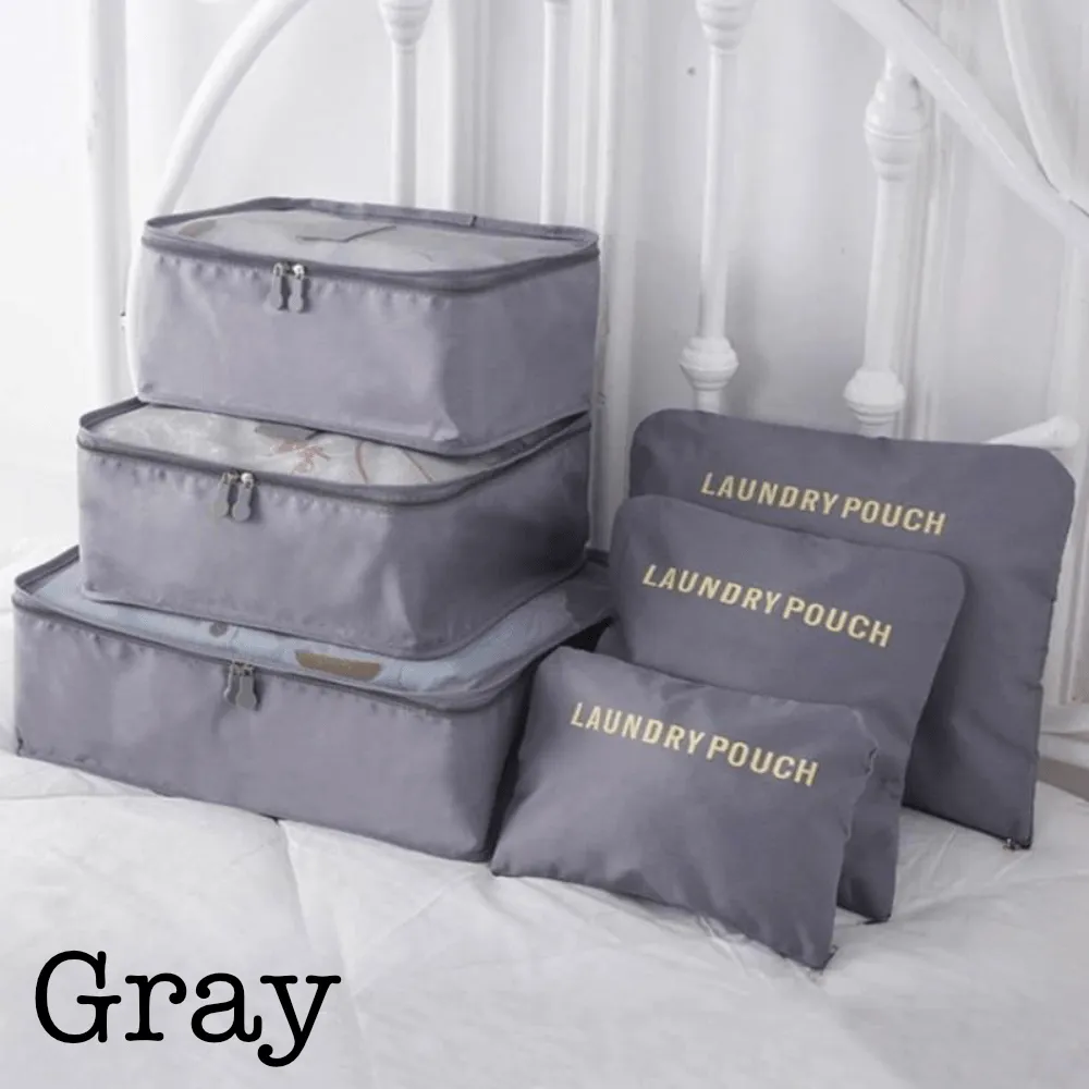 6 Piece Travel Organizer sold by Threaded Pear product image thumbnail 4