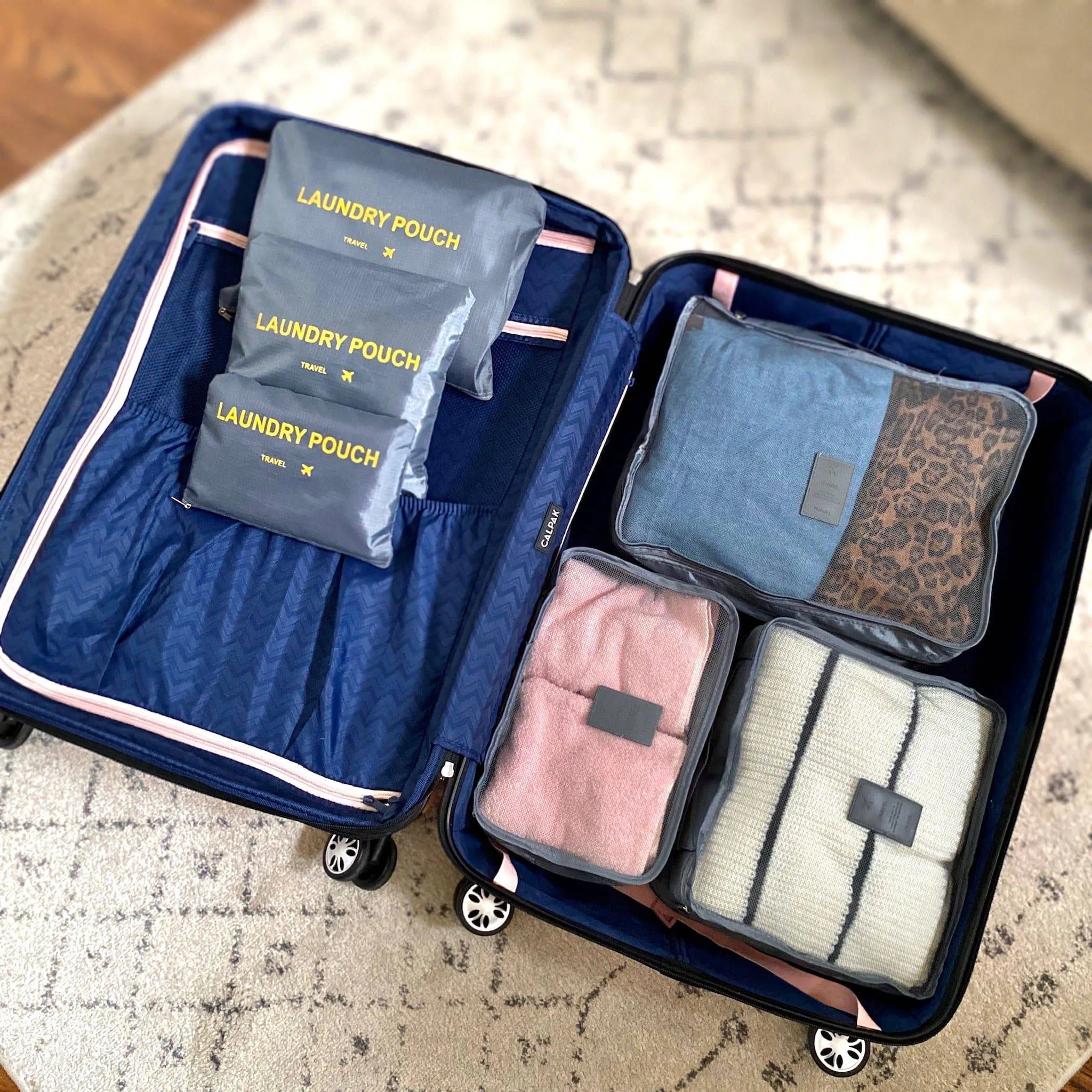 6 Piece Travel Organizer sold by Threaded Pear product image thumbnail 2