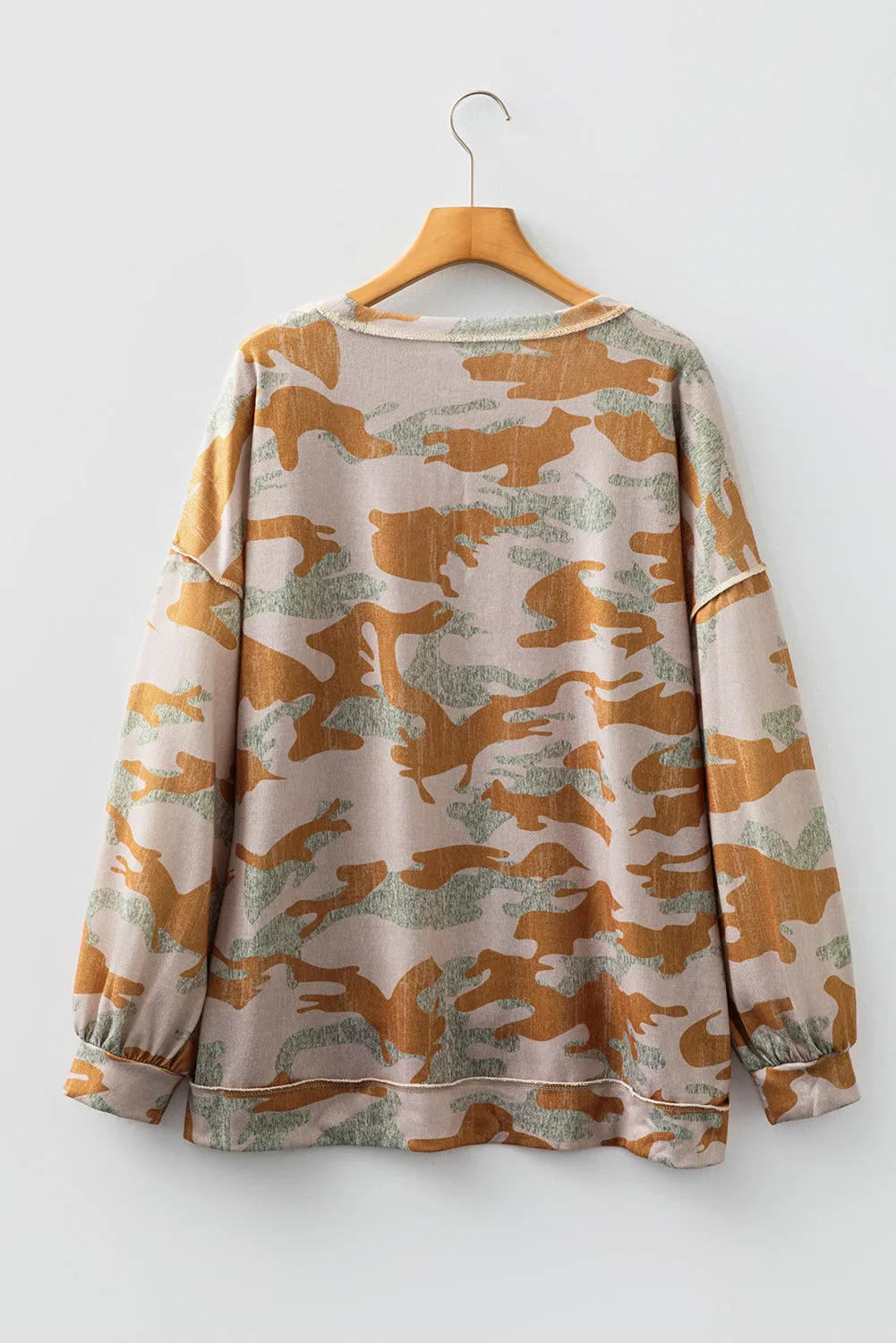Elliot Patchwork Drop Shoulder Sweatshirt sold by Threaded Pear product image thumbnail 4