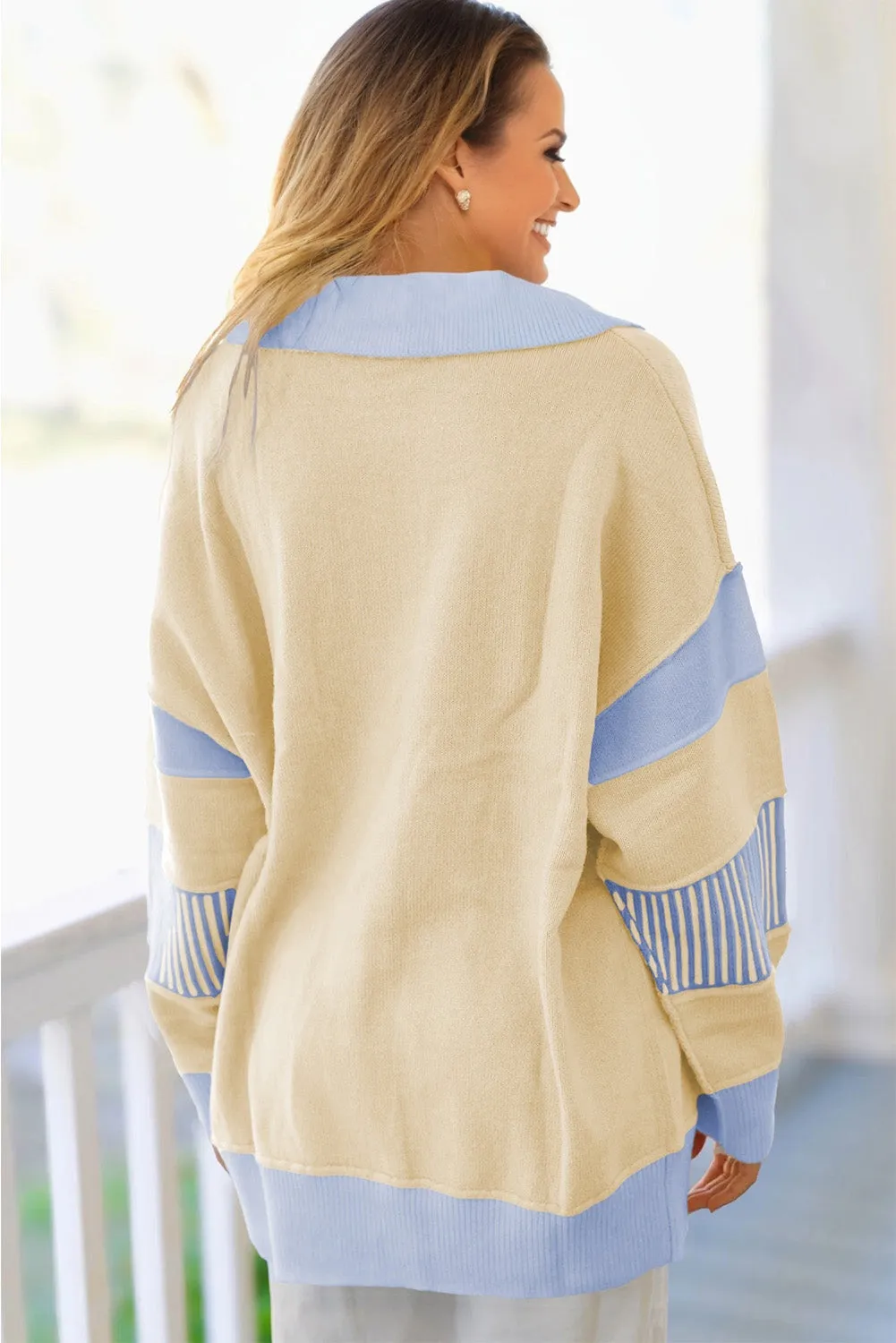 Madeleine Knit Drop Shoulder Sweater sold by Threaded Pear product image thumbnail 2
