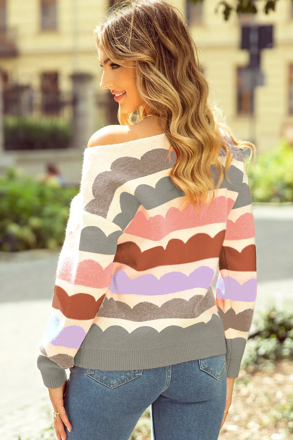 Zelda Sleeve Drop Shoulder Sweater sold by Threaded Pear product image thumbnail 2
