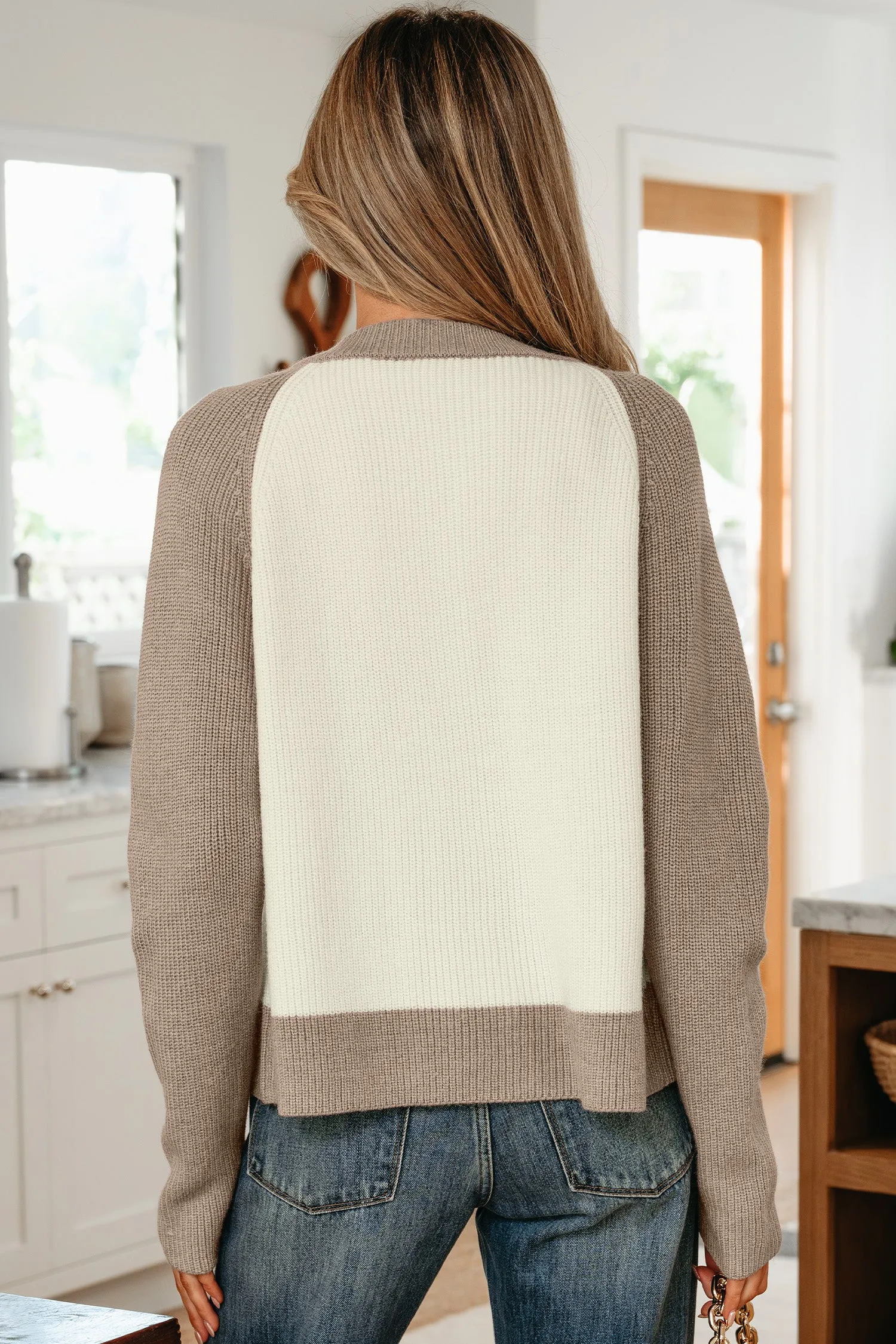 Maryam Ribbed Knit Down Sweater sold by Threaded Pear product image thumbnail 2
