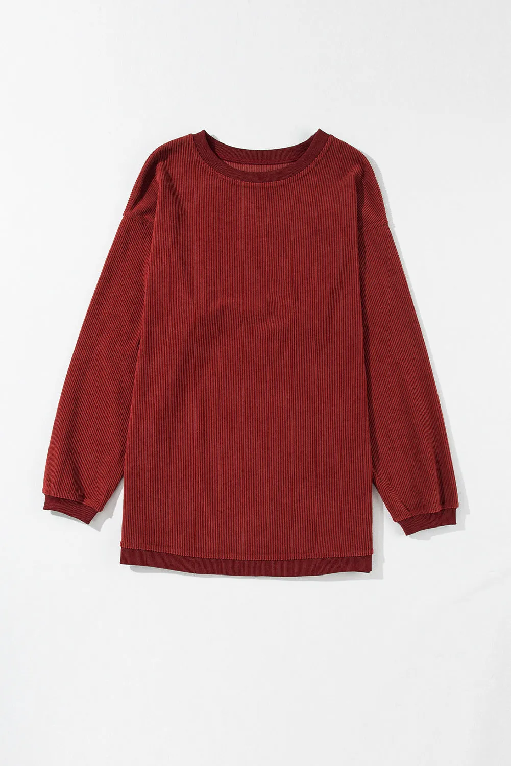 Araceli Ribbed Corduroy Oversized Sweatshirt sold by Threaded Pear product image thumbnail 3