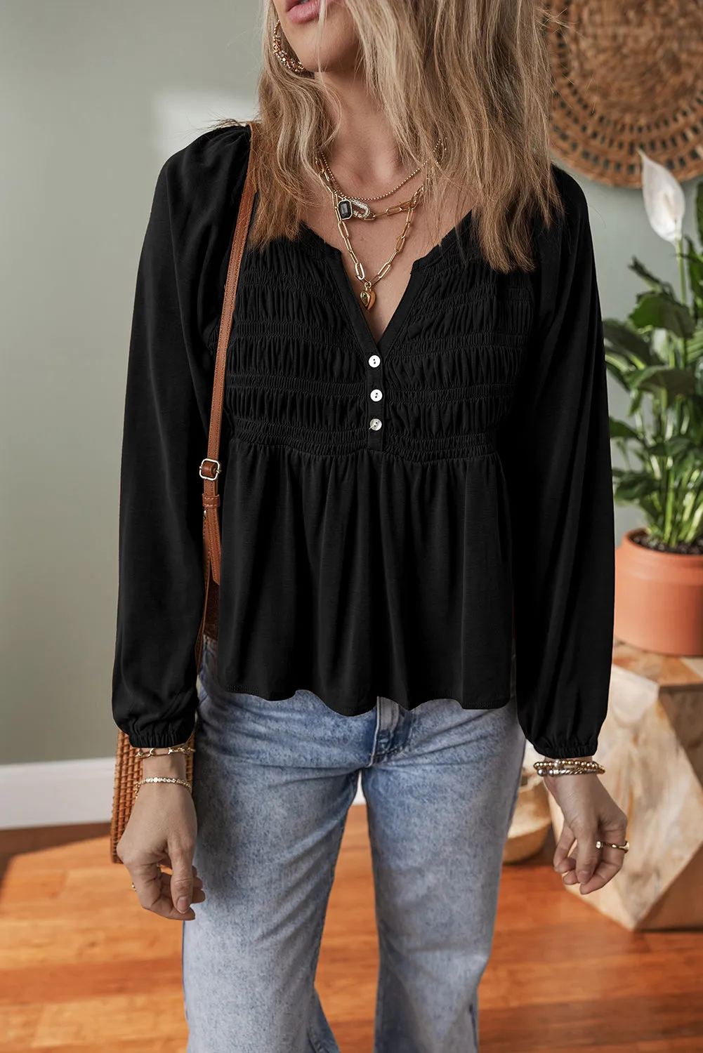 Aliana Bust Flow Fit Blouse sold by Threaded Pear