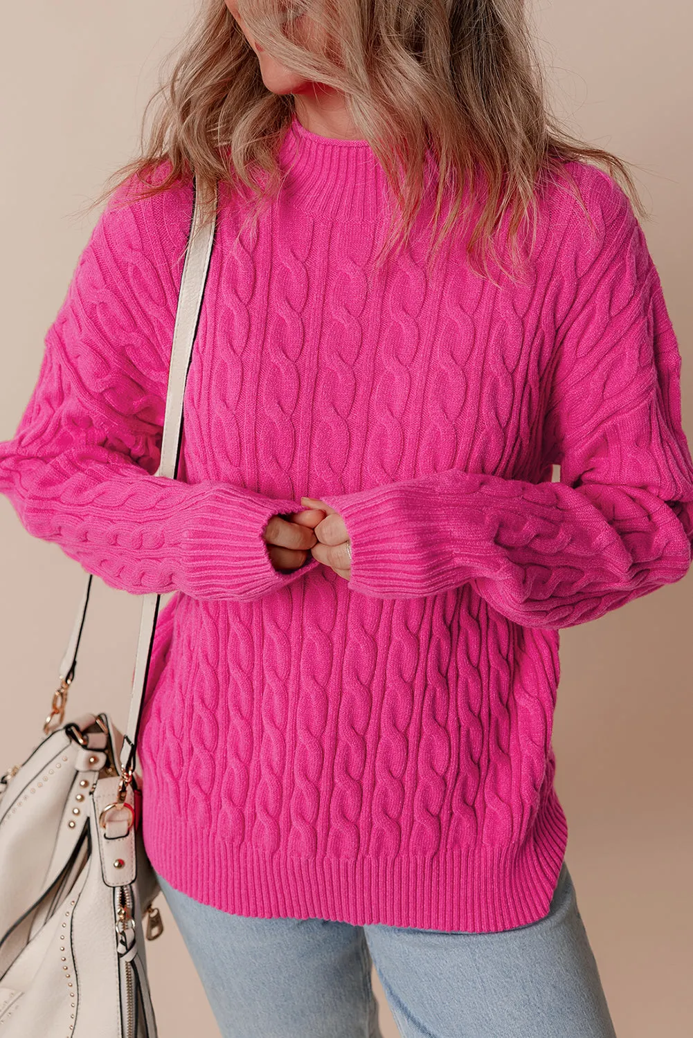 Lola High Drop Shoulder Sweater sold by Threaded Pear product image thumbnail 4