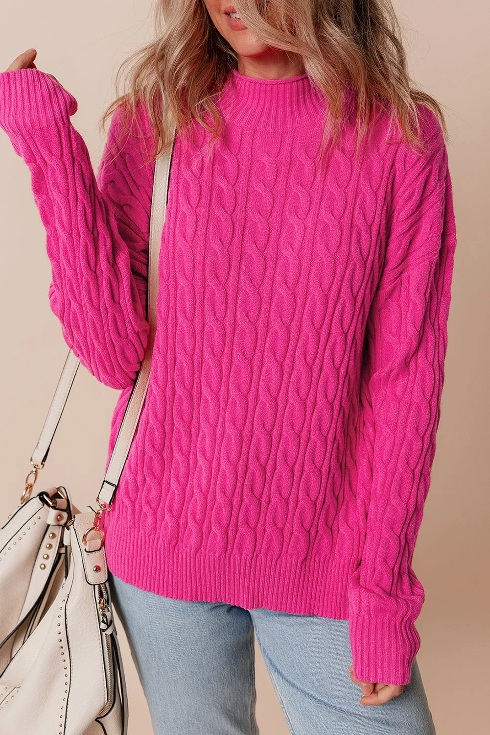 Lola High Drop Shoulder Sweater sold by Threaded Pear
