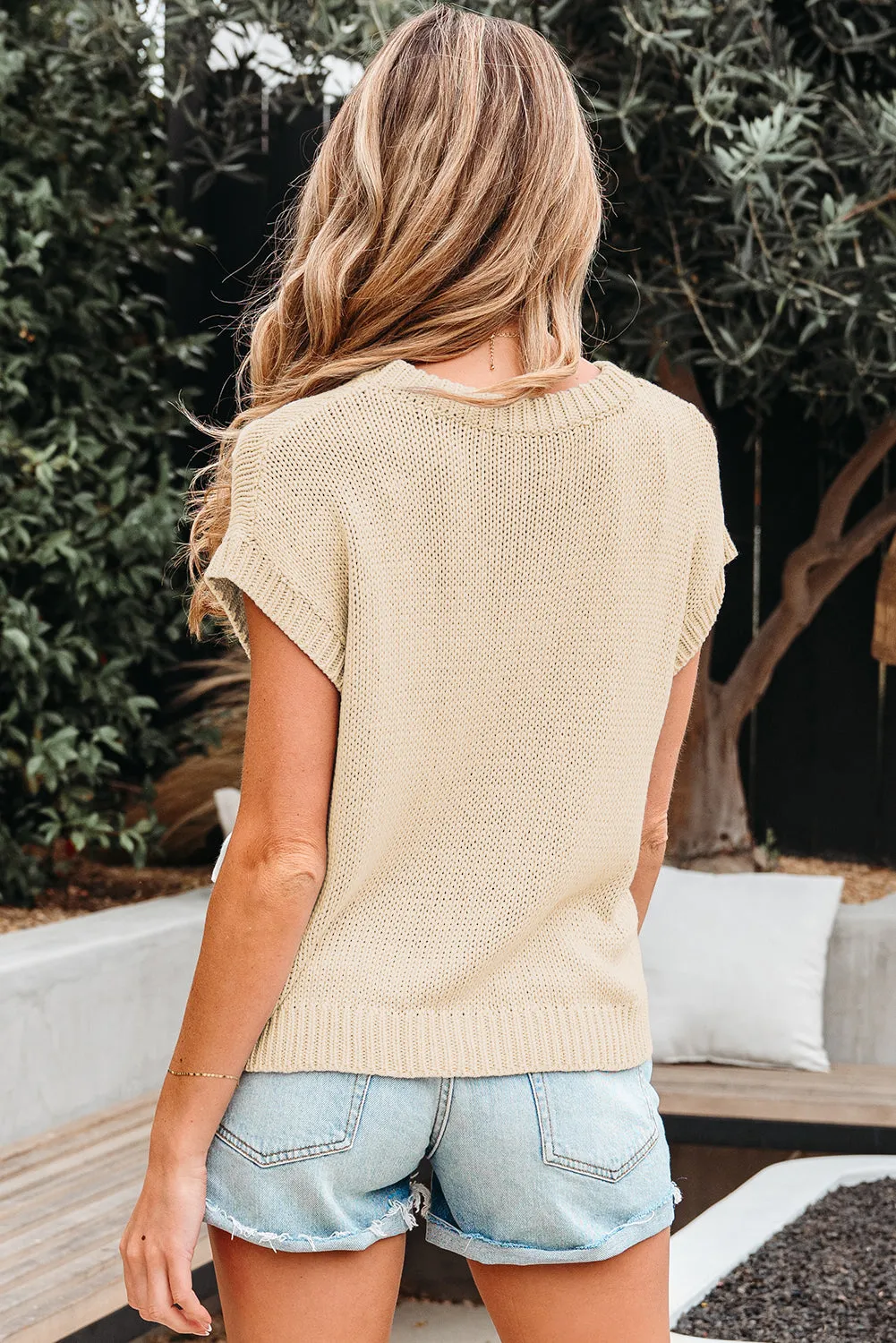 Giselle applique Cap Sleeve Sweater sold by Threaded Pear product image thumbnail 2