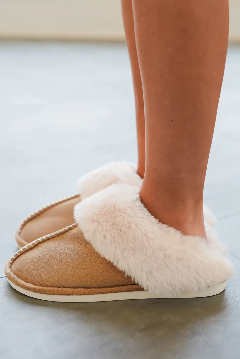 Molly Plush Suede Winter Home Slippers sold by Threaded Pear product image thumbnail 2