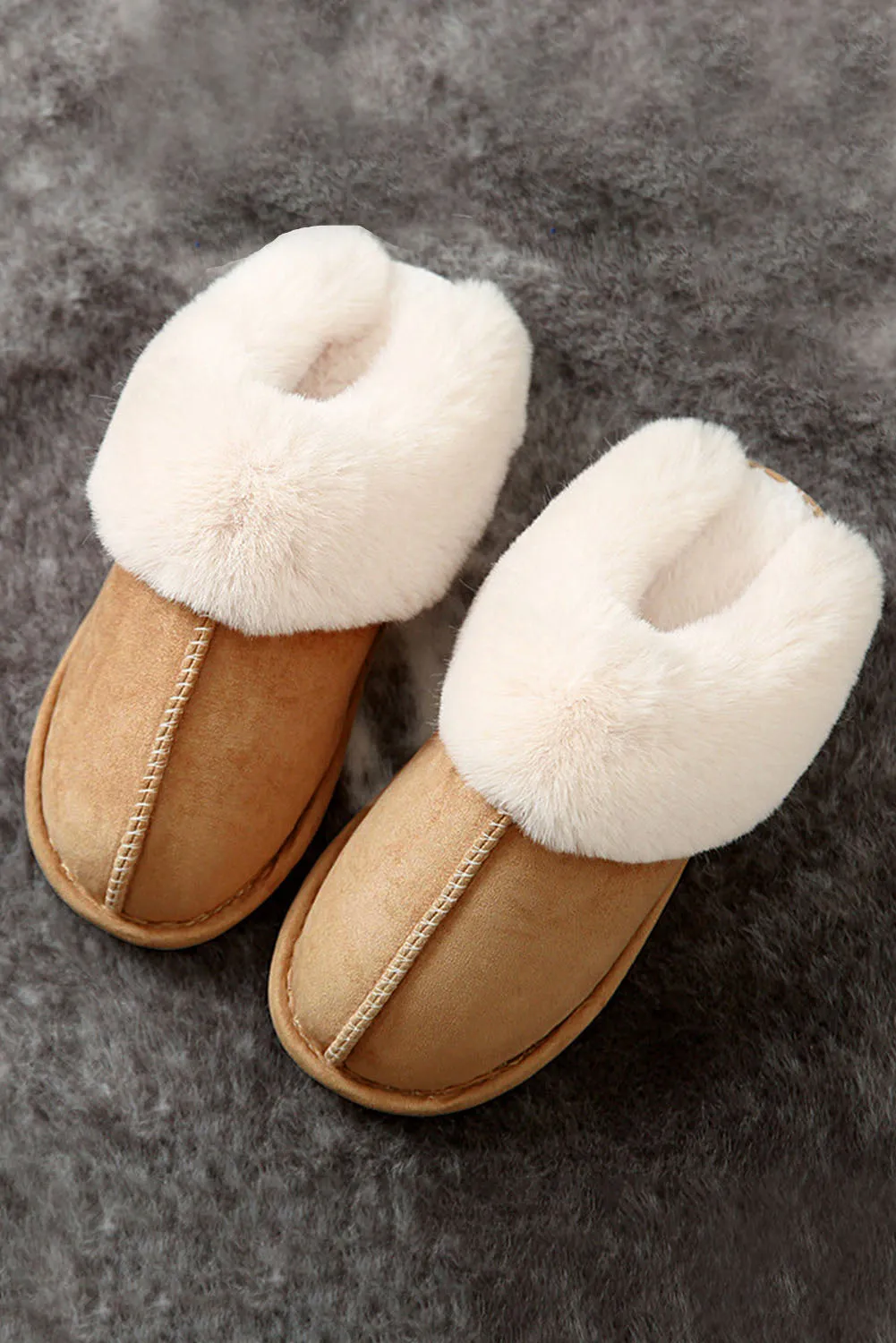 Molly Plush Suede Winter Home Slippers sold by Threaded Pear product image thumbnail 3