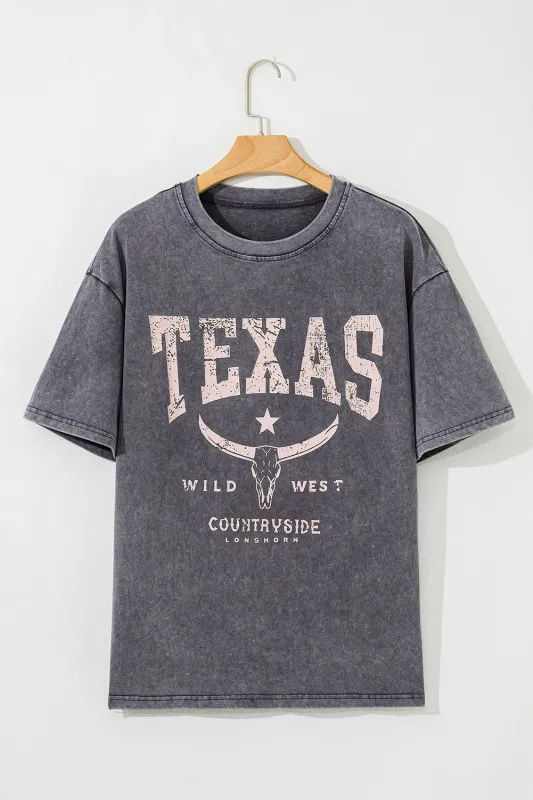 Georgia Wash Oversized T Shirt made by Threaded Pear
