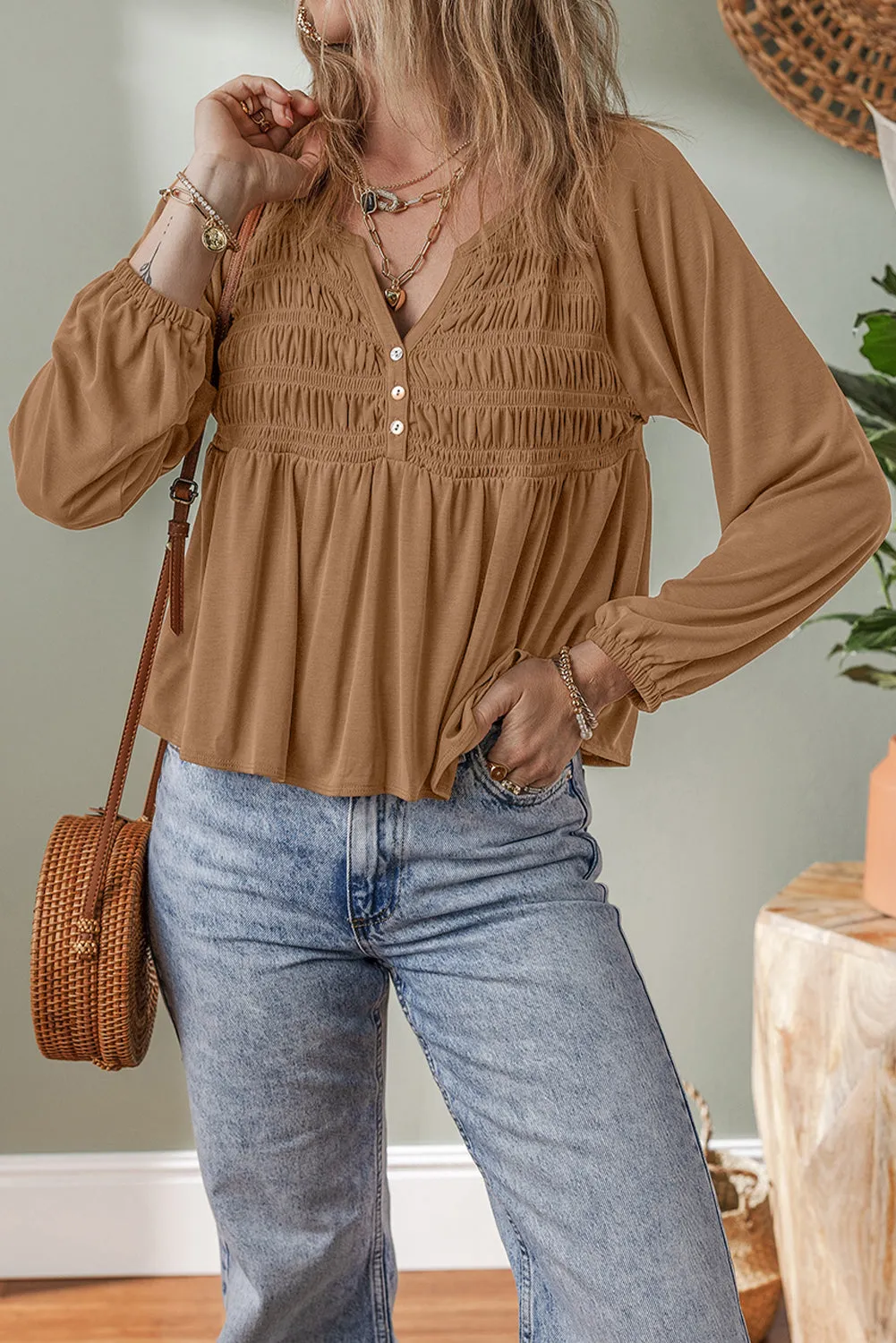 Elodie Bust Flow Fit Blouse sold by Threaded Pear product image thumbnail 3