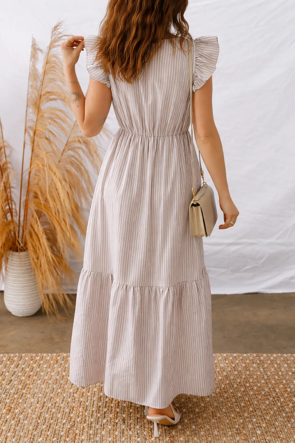 Kira Front Slit Maxi Dress sold by Threaded Pear product image thumbnail 2