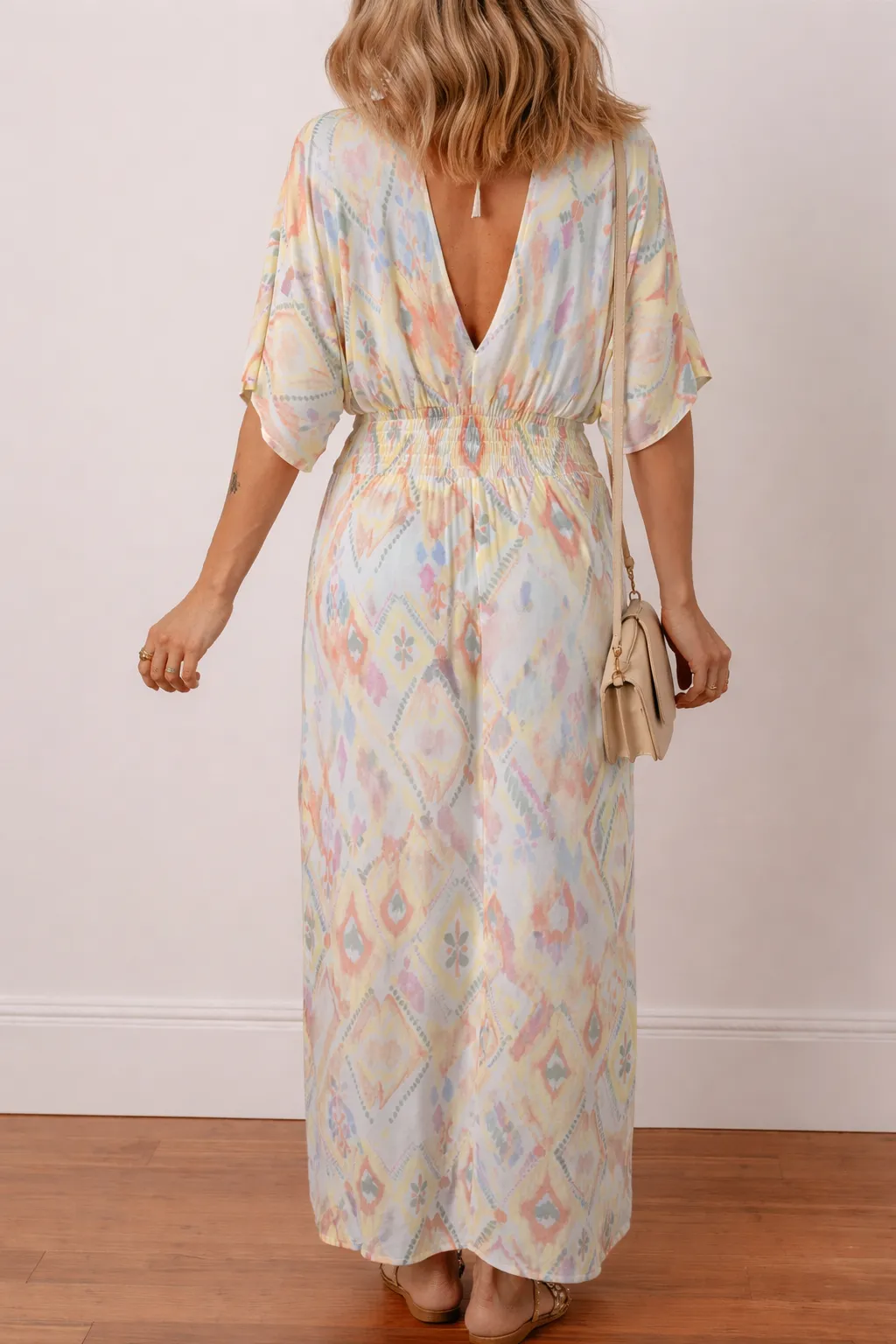 Logan High Waist Maxi Dress sold by Threaded Pear product image thumbnail 2