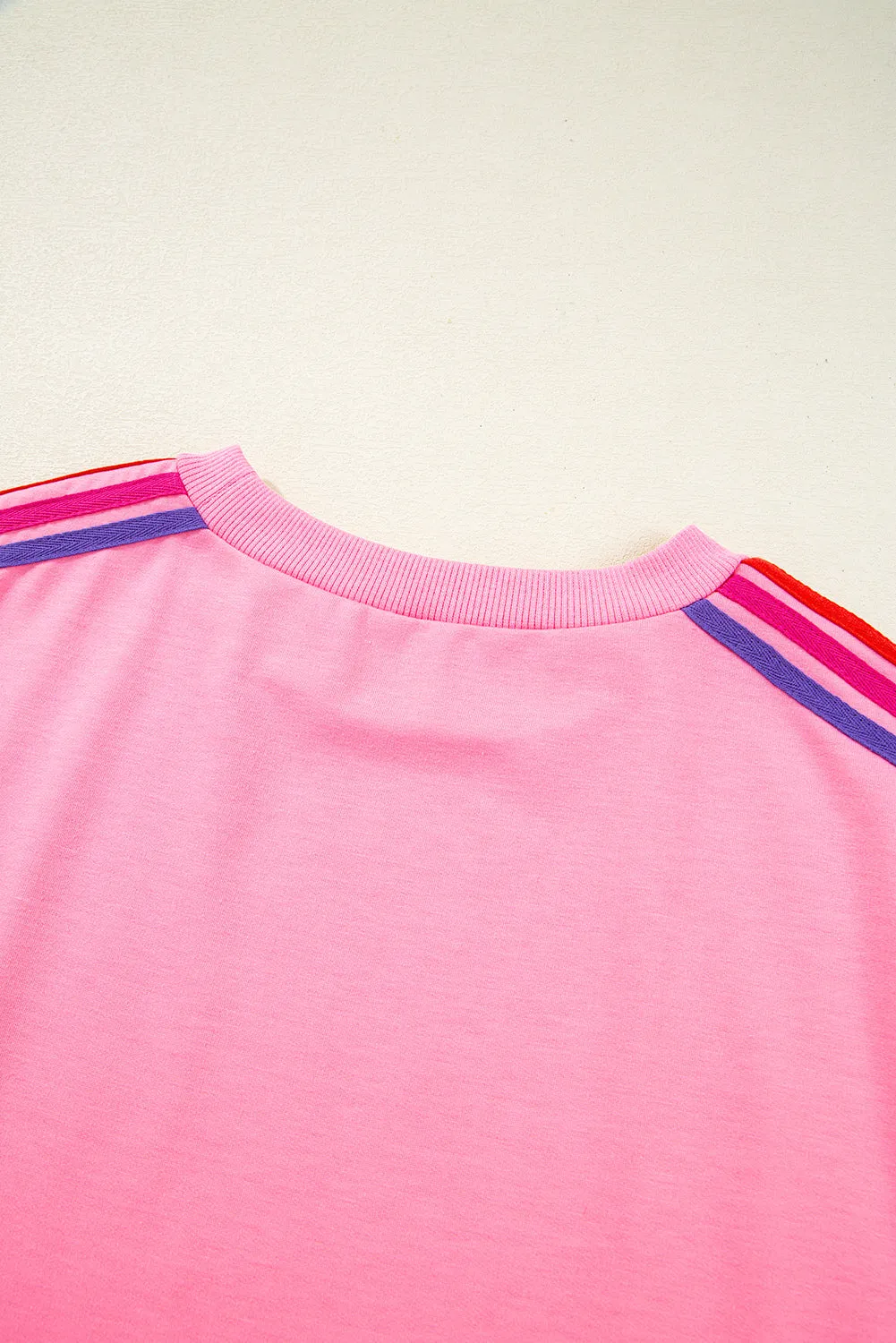 Milan Contrast Crewneck T Shirt sold by Threaded Pear product image thumbnail 5