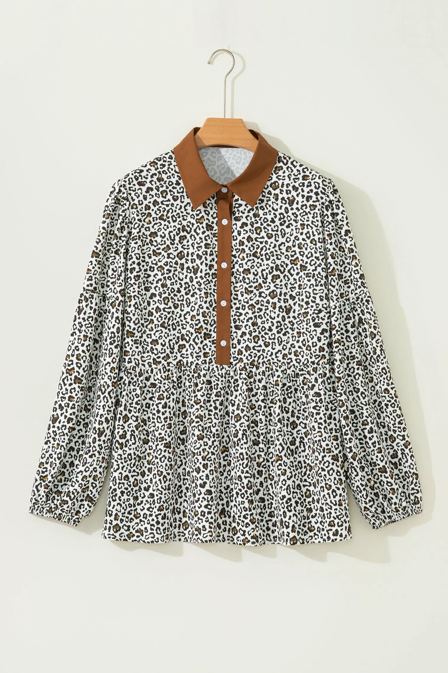 Elsa Puff Sleeve Print PLUS Blouse sold by Threaded Pear