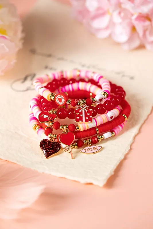 Quincy Day Sweet Bracelet Set made by Threaded Pear