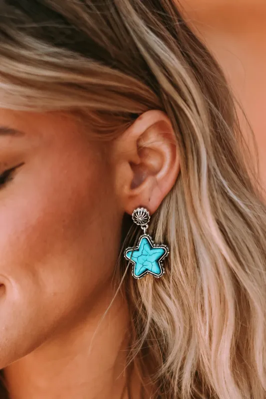 Drew antique Studded Western Earrings made by Threaded Pear