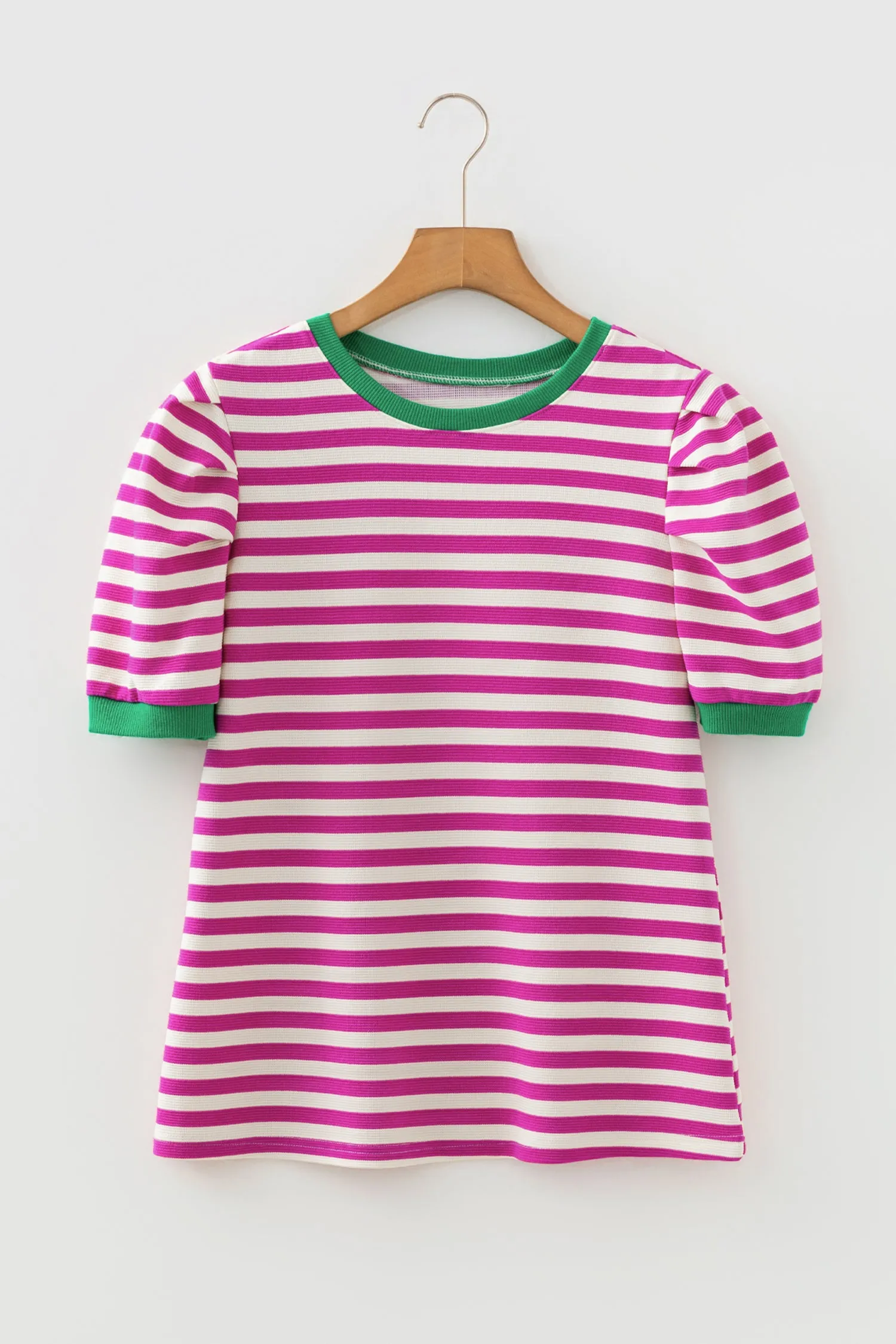 Nova Sleeve Contrast Trim Tee sold by Threaded Pear product image thumbnail 5