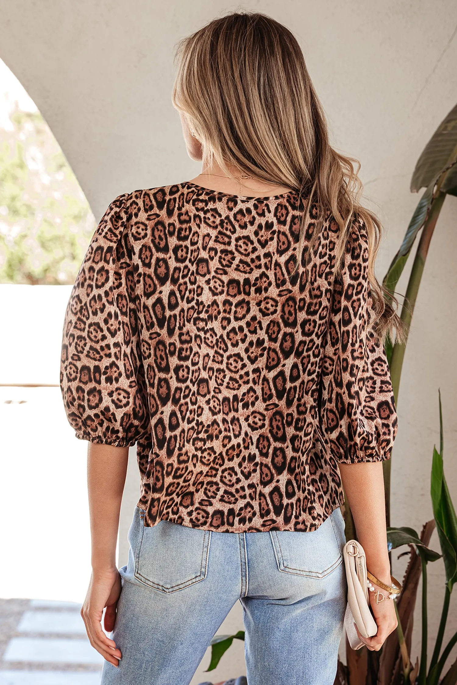 Promise Tie Puff Sleeve Blouse sold by Threaded Pear product image thumbnail 2