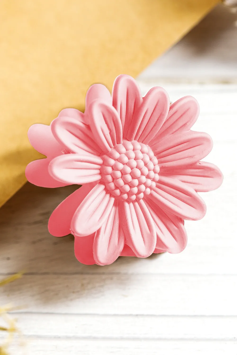 Analeia Flower Frosted Hair Clawclip sold by Threaded Pear product image thumbnail 4