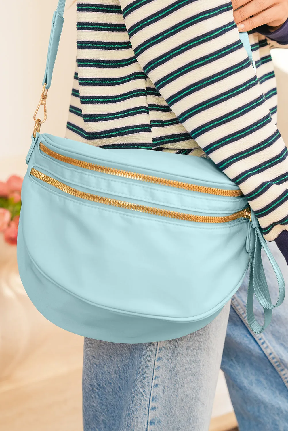 Mckenzie Shape adjustable Sling Bag sold by Threaded Pear product image thumbnail 3
