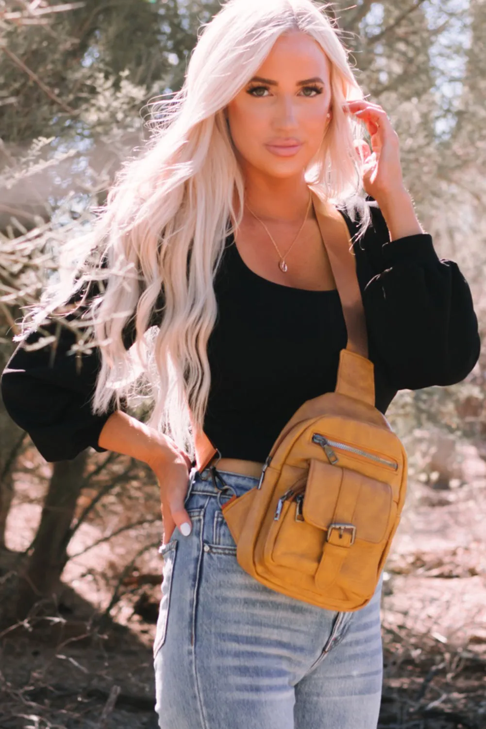 Lilah Vintage Sling Bag sold by Threaded Pear product image thumbnail 2