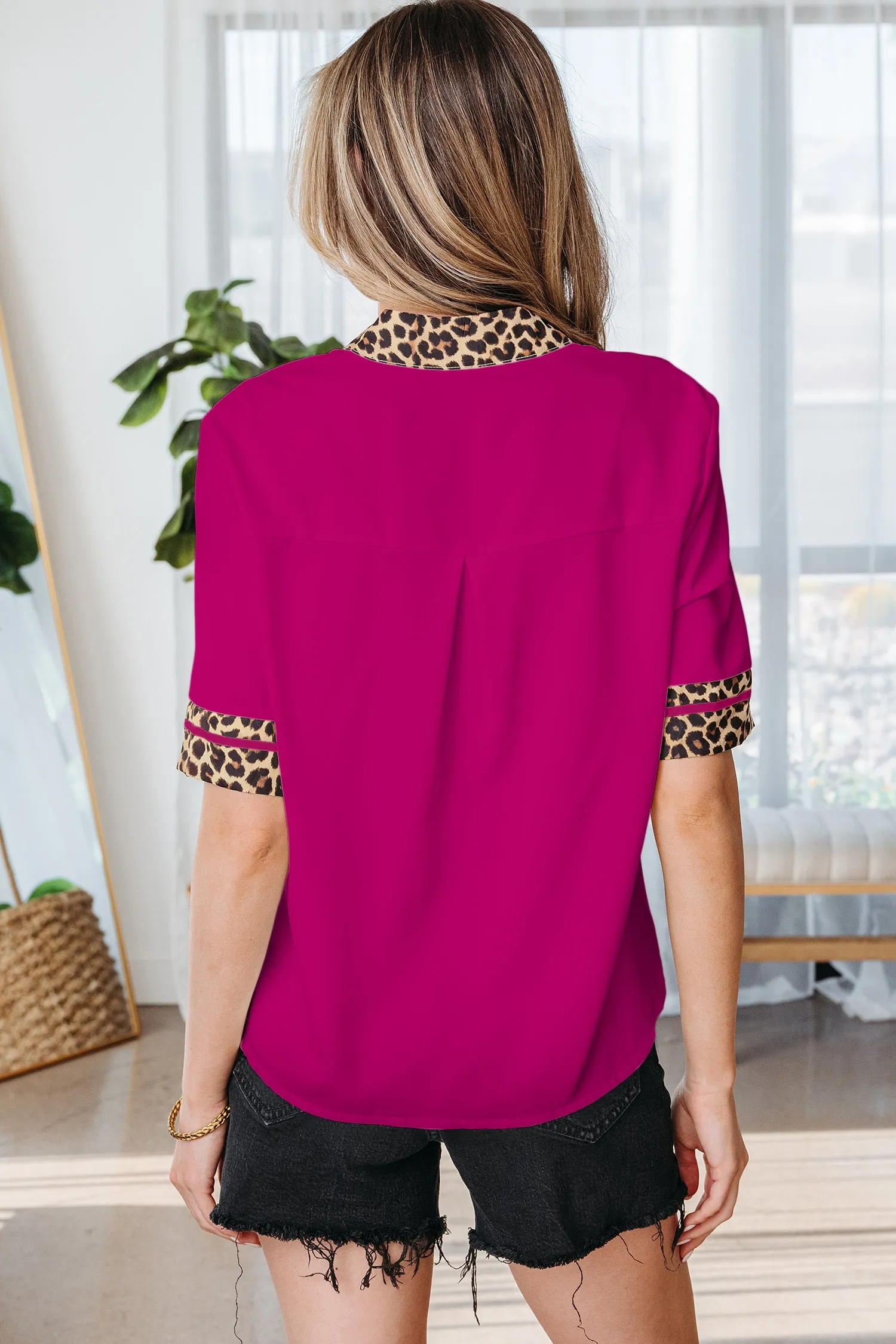 Elliana Trim Short Sleeve Blouse sold by Threaded Pear product image thumbnail 2