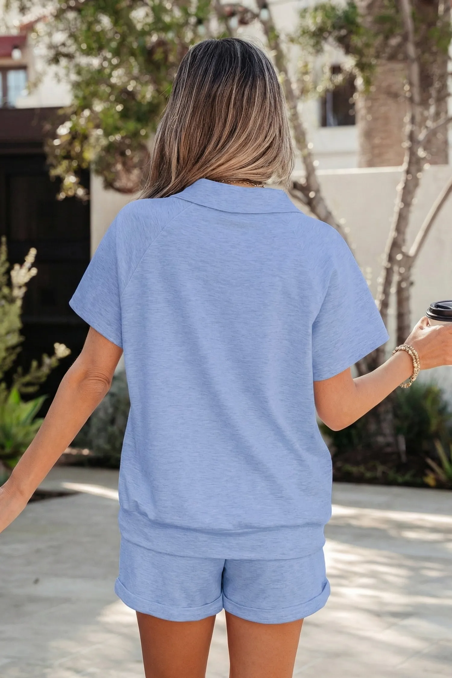 Lillie Collared Tee Set sold by Threaded Pear product image thumbnail 2