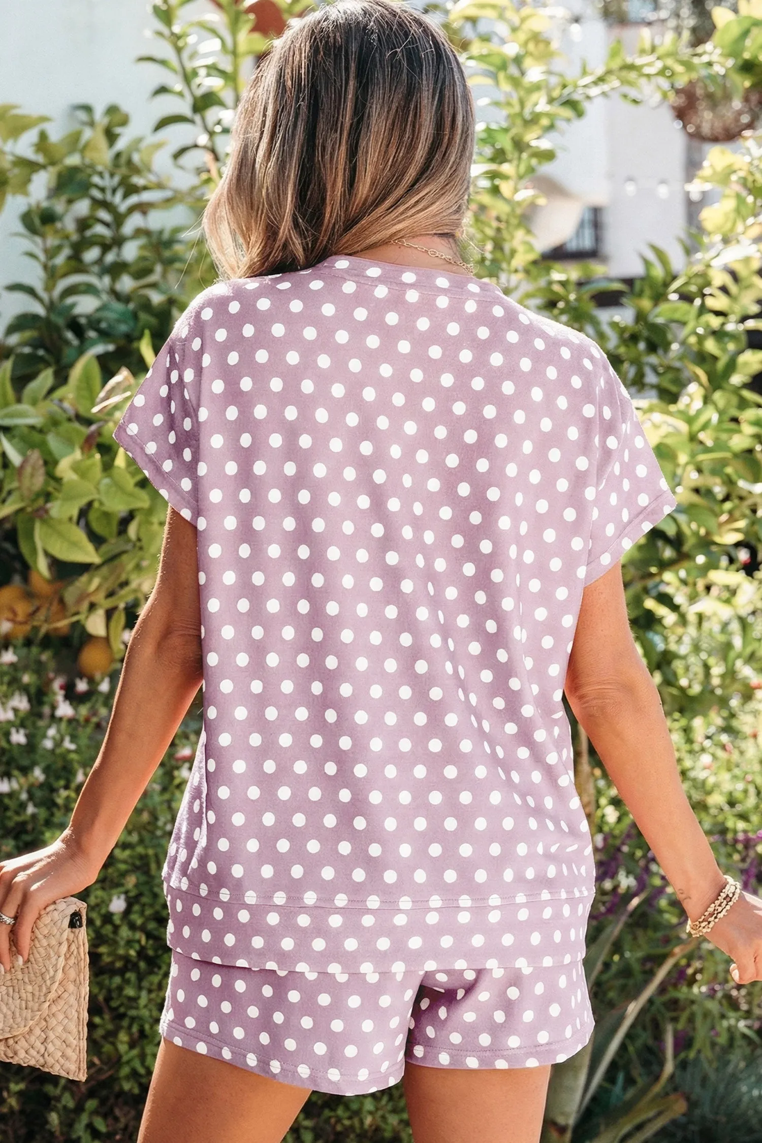 Kaiya Dot Print Short Set sold by Threaded Pear product image thumbnail 2