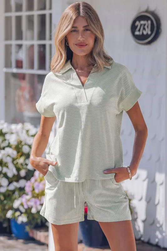 Aadhya Dolman Sleeve Polo Set made by Threaded Pear