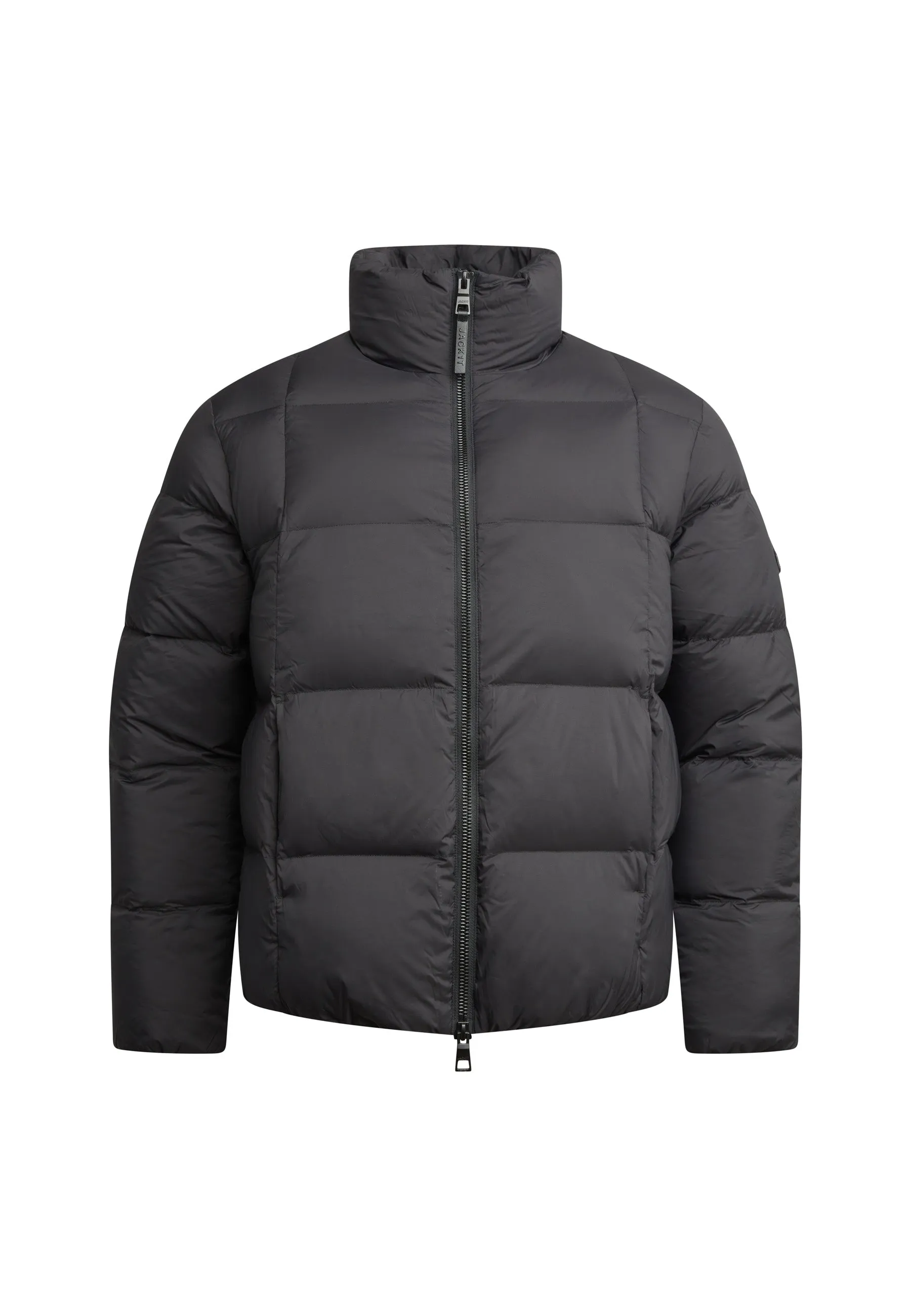 Cloud Lightweight Puffer Racer Jacket Black sold by JACK1T product image thumbnail 4