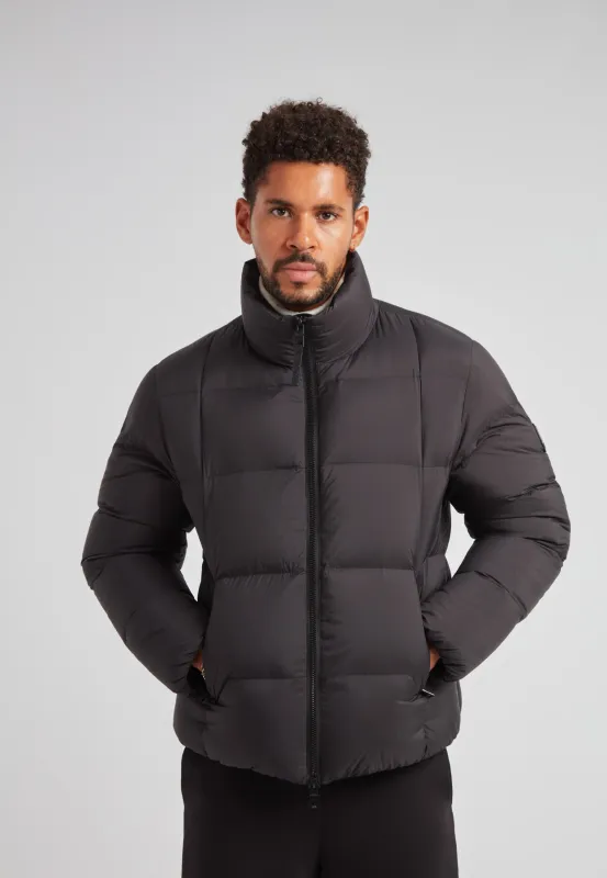 Cloud Lightweight Puffer Racer Jacket Black sold by JACK1T