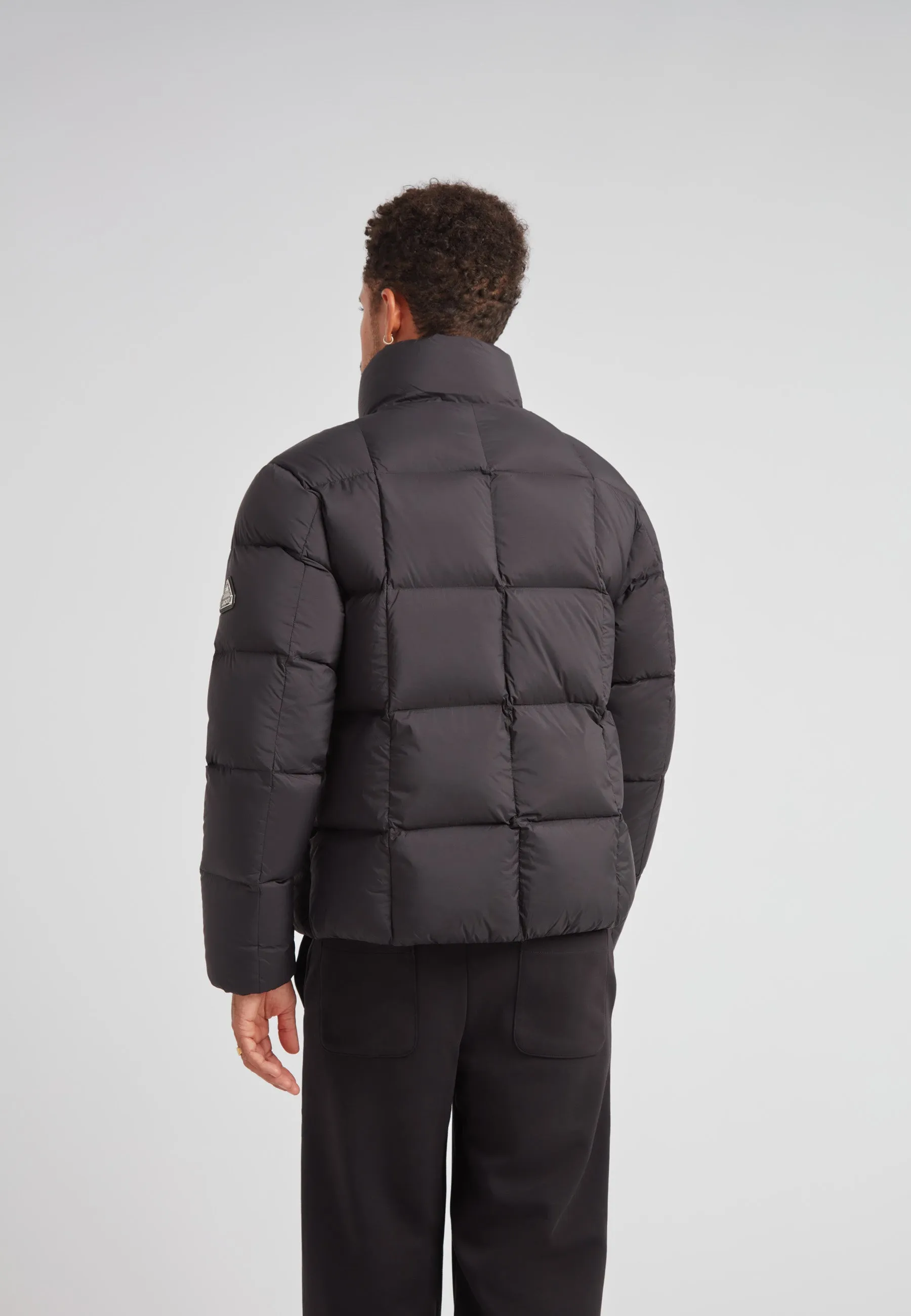 Cloud Lightweight Puffer Racer Jacket Black sold by JACK1T product image thumbnail 2