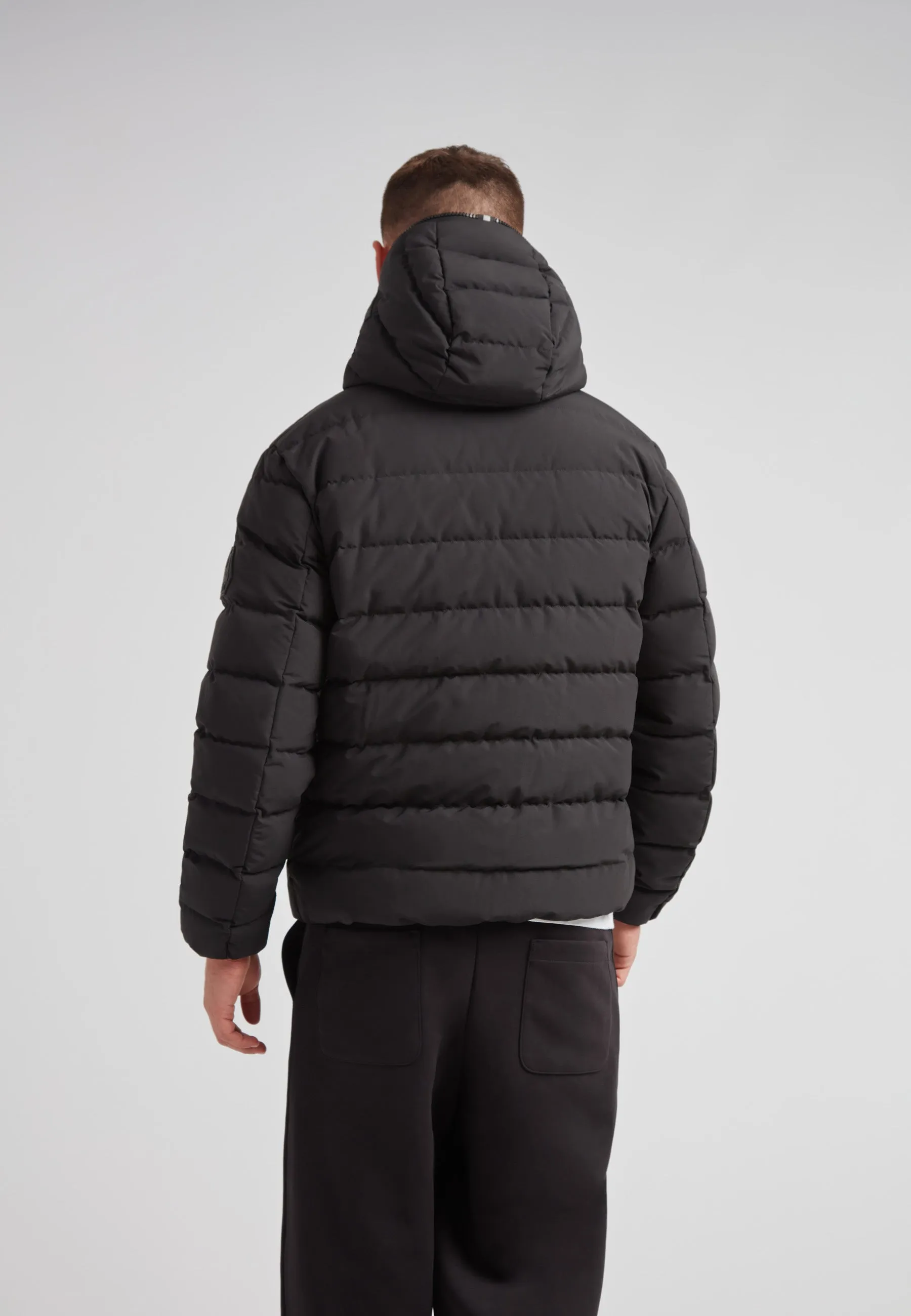 R4D Tramline Puffer Racer Jacket Matt Black sold by JACK1T product image thumbnail 2