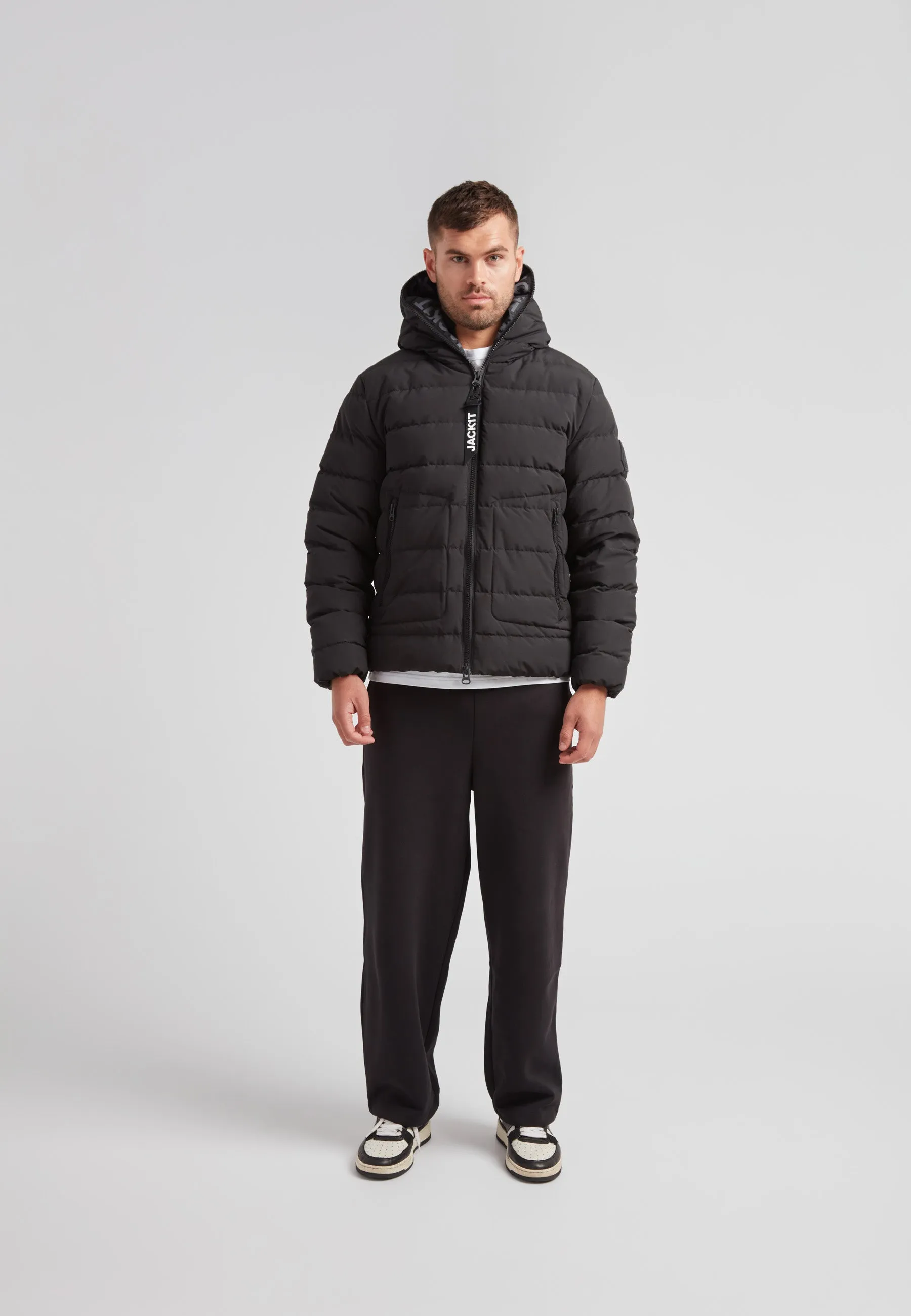 R4D Tramline Puffer Racer Jacket Matt Black sold by JACK1T product image thumbnail 3