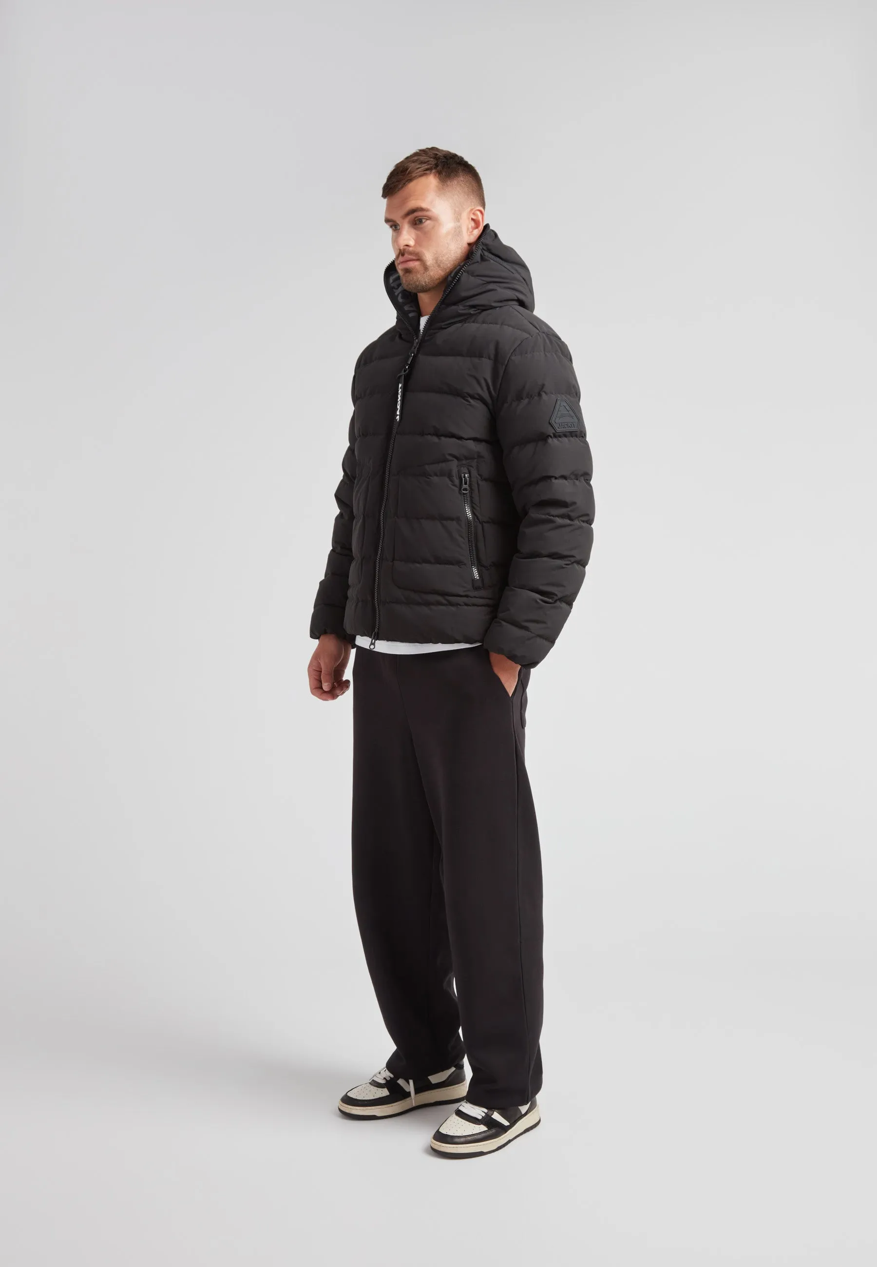 R4D Tramline Puffer Racer Jacket Matt Black sold by JACK1T product image thumbnail 5
