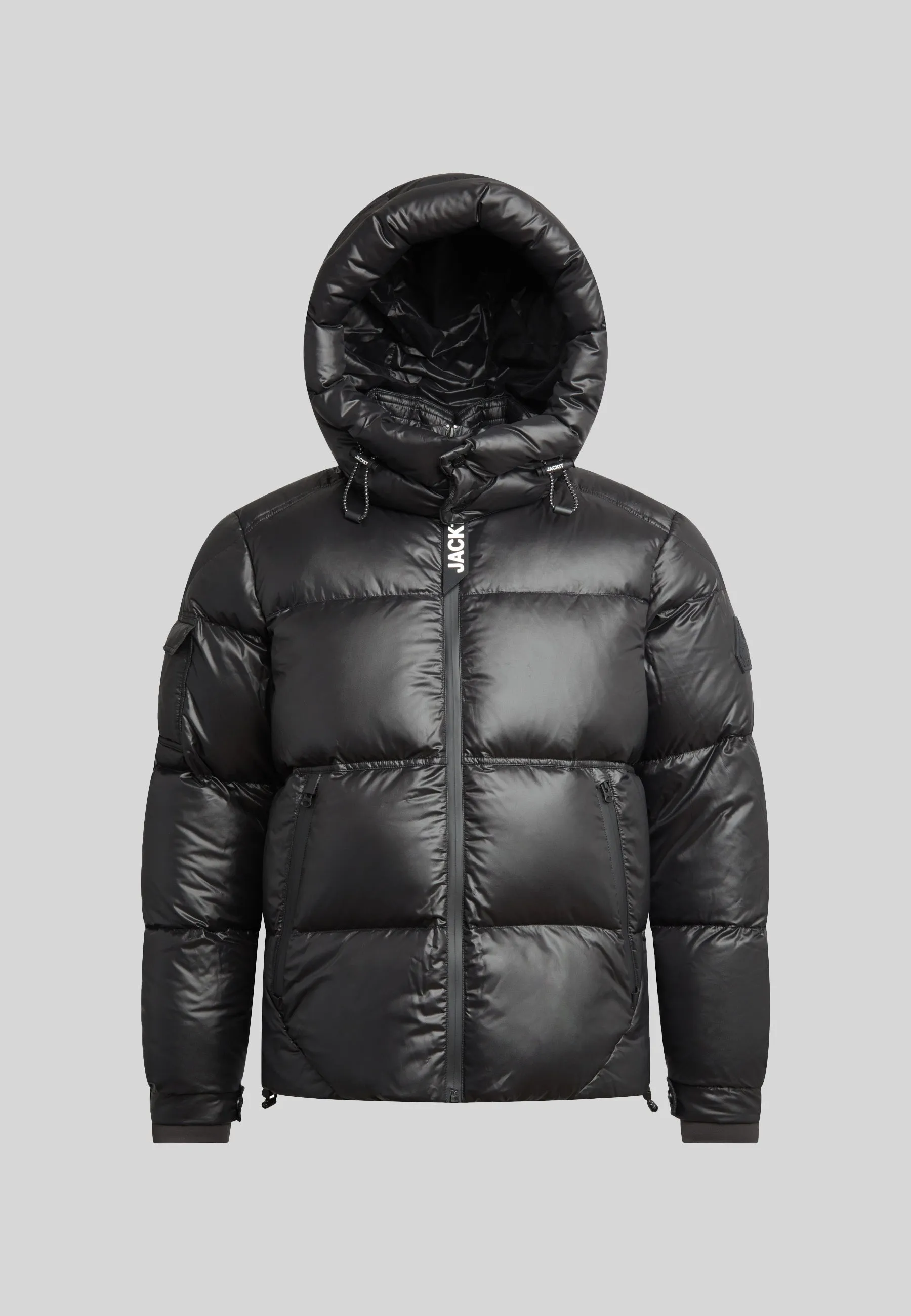 EZ Water Puffer Racer Jacket Lux Black sold by JACK1T product image thumbnail 4