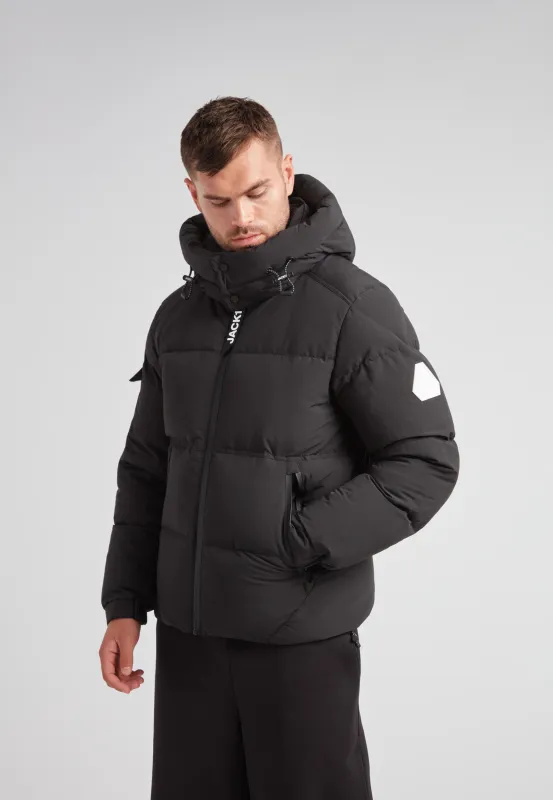 EZ Water Puffer Racer Jacket Matt Black sold by JACK1T