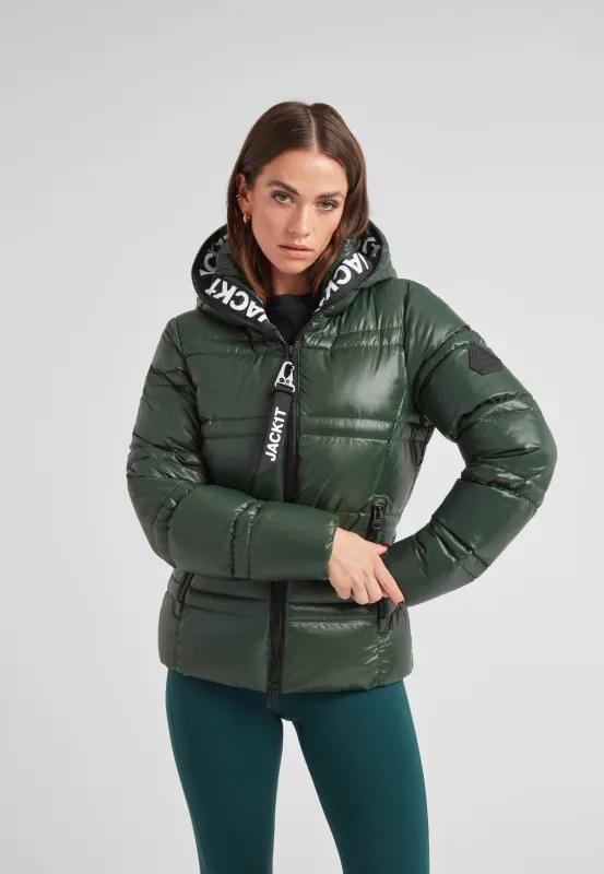 R4D Tramline Puffer Racer Jacket Lux Emerald sold by JACK1T