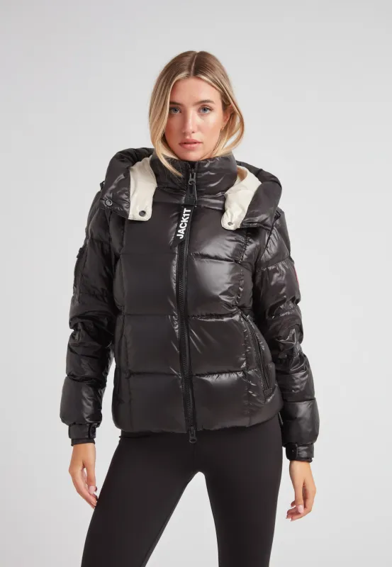 EZ Boxed Racer Down Puffer Jacket Lux Black sold by JACK1T