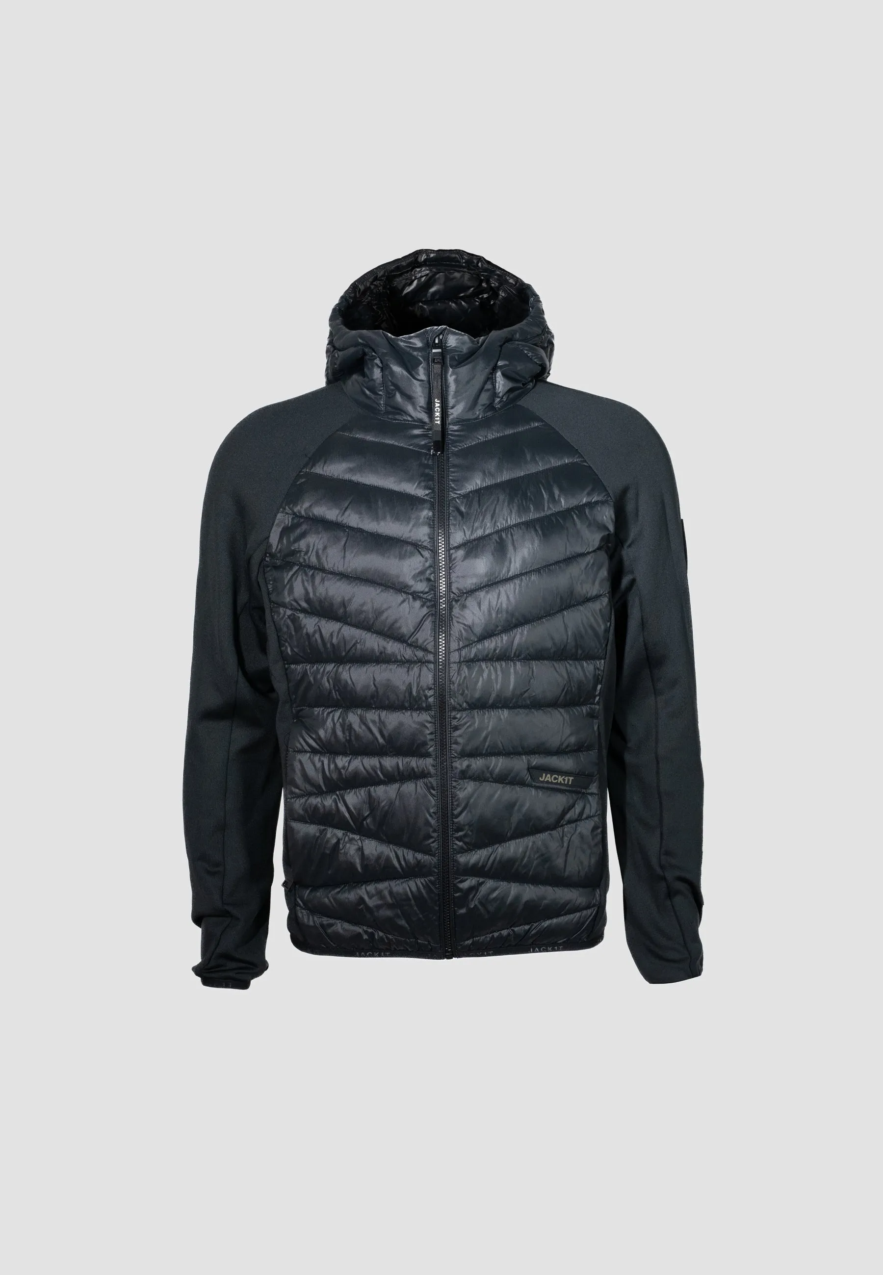 Titan Hybrid Hooded Jacket Black sold by JACK1T product image thumbnail 4