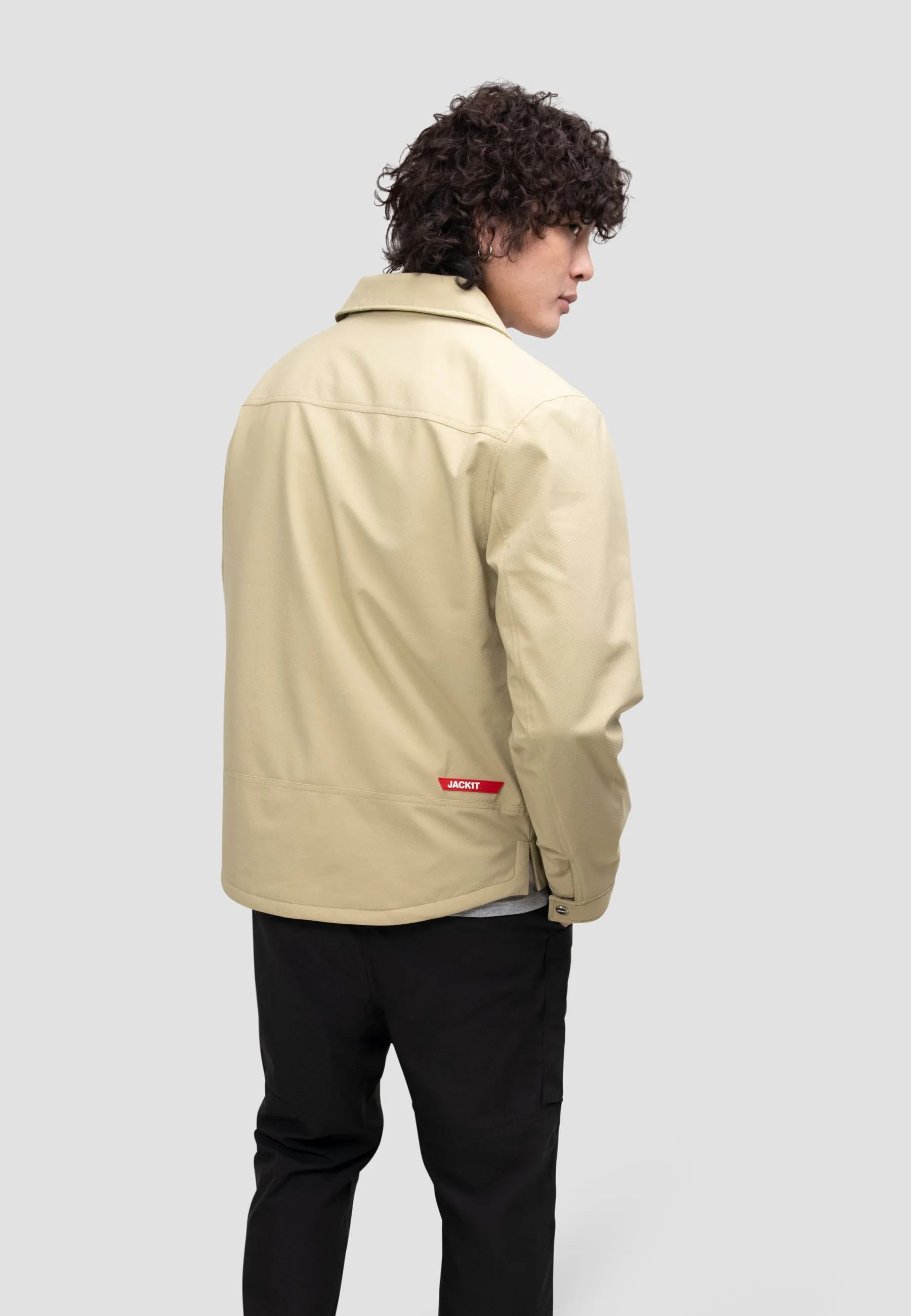 Eden Shirt Jacket Sand sold by JACK1T product image thumbnail 2